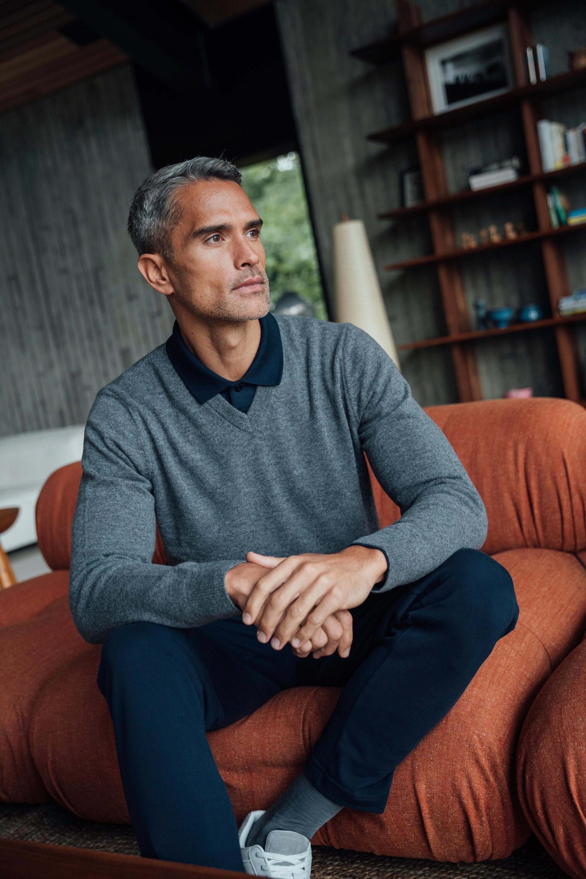 FALKE Strickpullover Pure Lambswool Pullover aus extrafeiner Lambswool (1-tlg) aus extrafeiner Lambswool