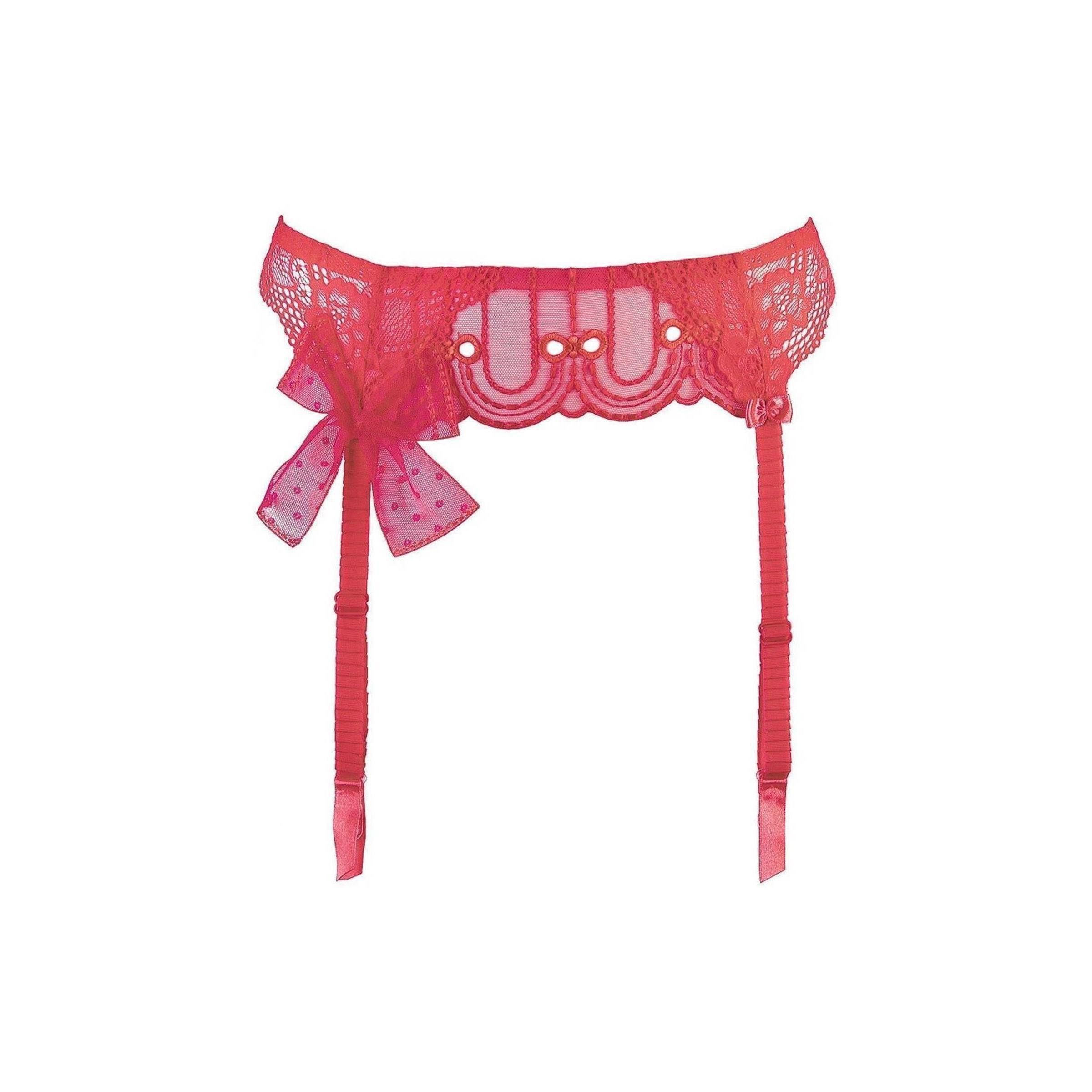 Axami Strapsgürtel V-9552 garter belt pink - (L,M,S,XL)