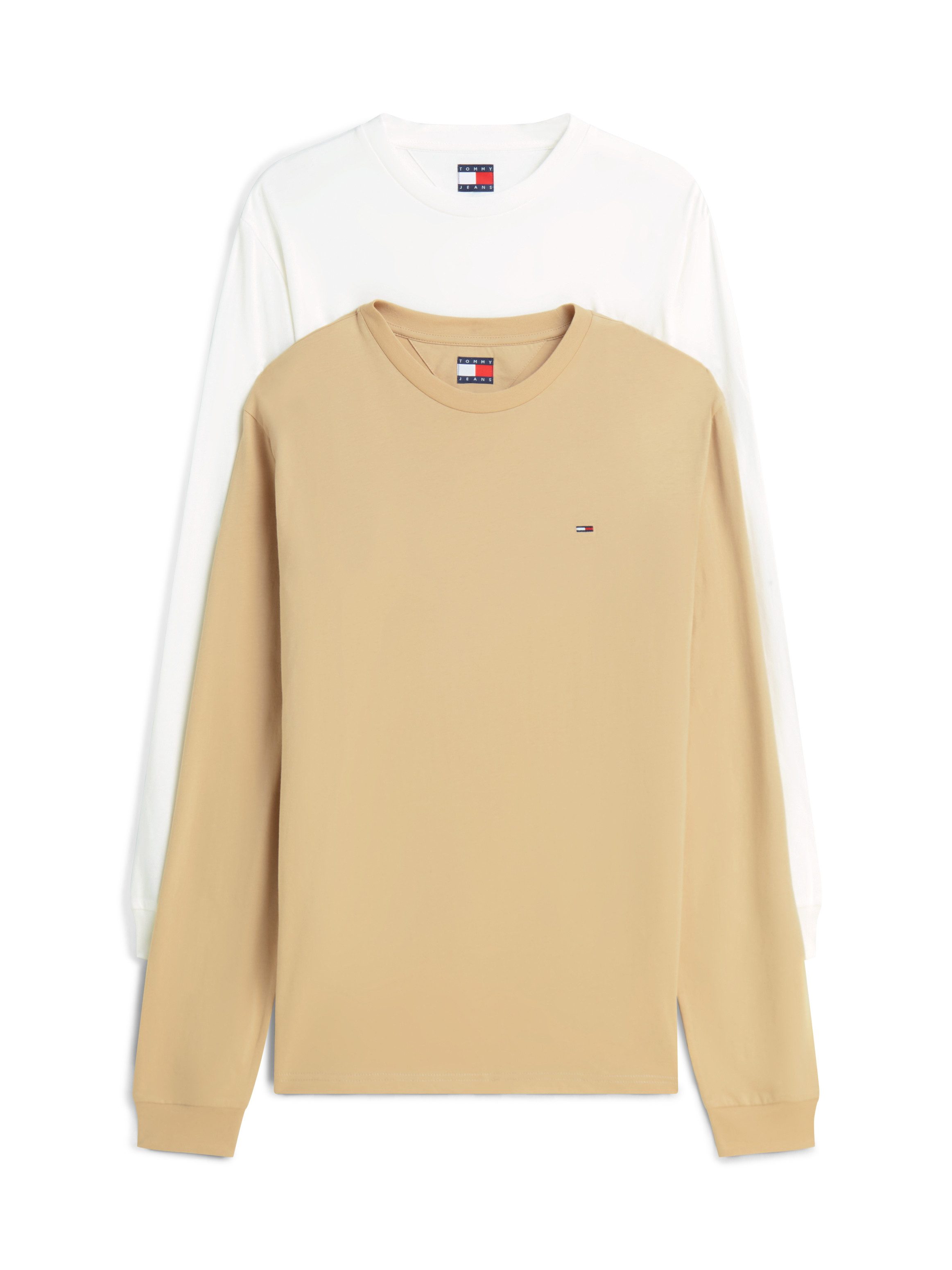 Tommy Jeans Longsleeve TJM SLIM 2PACK L/S EXT (2-tlg)