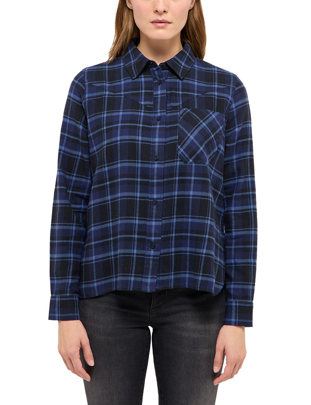 MUSTANG Langarmbluse Damen Style Bignell