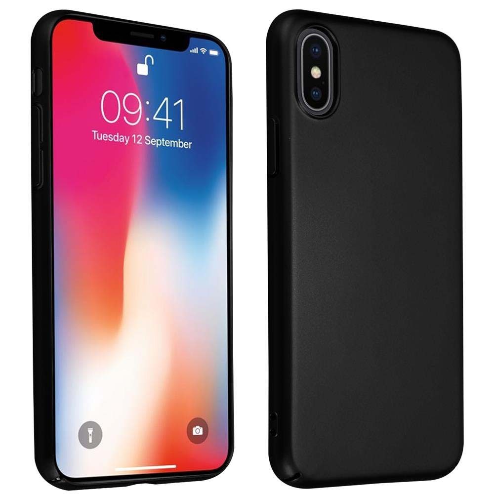 Cadorabo Handyhülle für iPhone X / XS Hülle Apple iPhone X / XS, Handy Schutzhülle - Hülle - Robustes Hard Cover Back Case Bumper