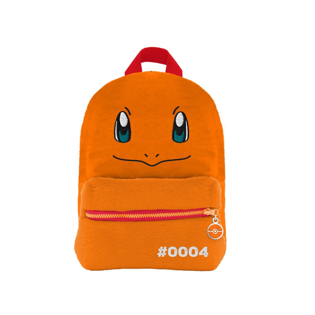 POKÉMON Kinderrucksack Charmander Plüschrucksack Kinder Rucksack Kuschelrucksack 30 cm (Packung)