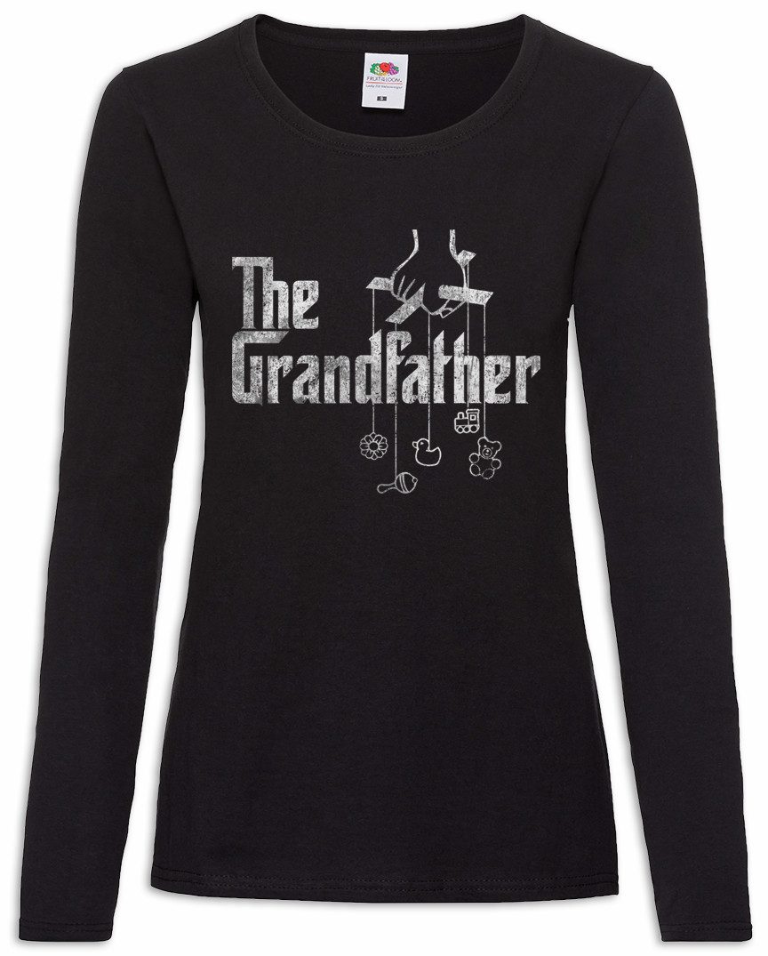 Urban Backwoods Langarmshirt The Grandfather Damen Langarmshirt Marlon Mafia Godfather Pate Opa Opi (1-tlg) Grandpa Großvater Brando Sopranos