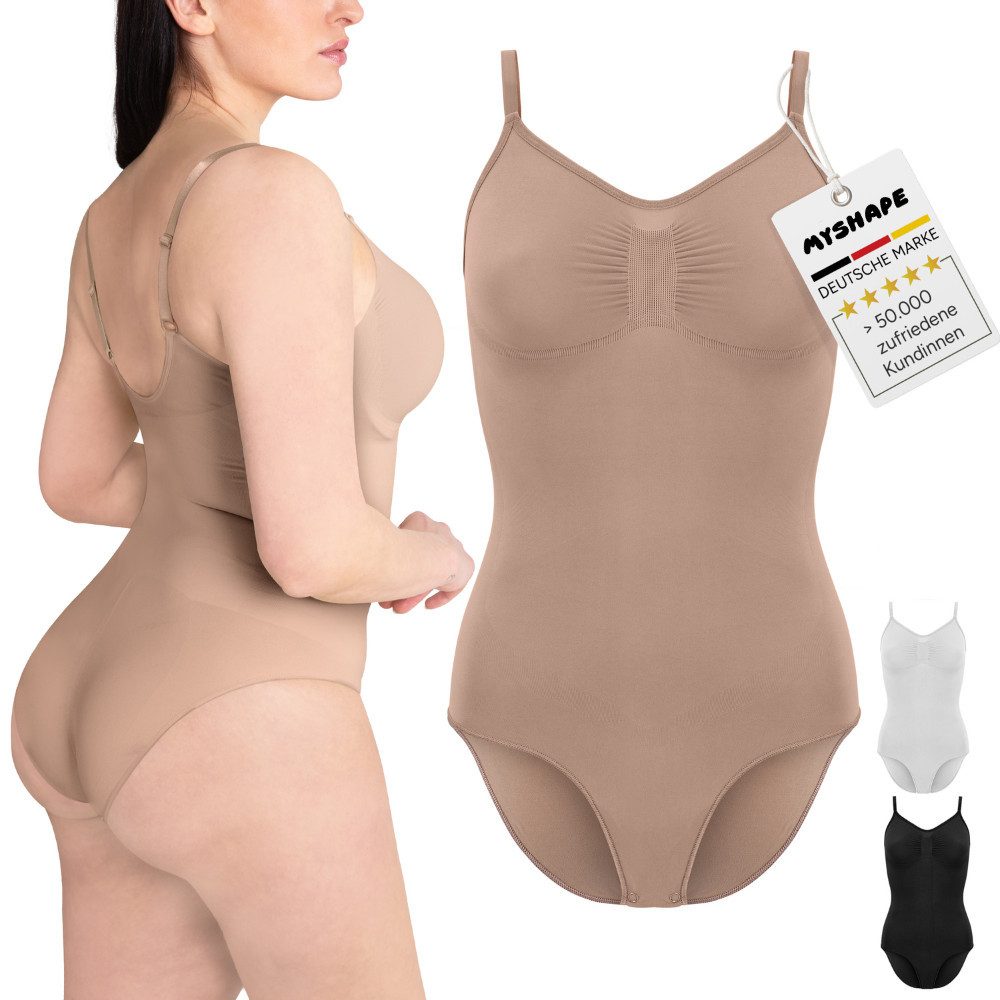 Shaping-Body Bodysuit Shapewear Damen mit Slip – Bauchweg & Po-Lift Effekt