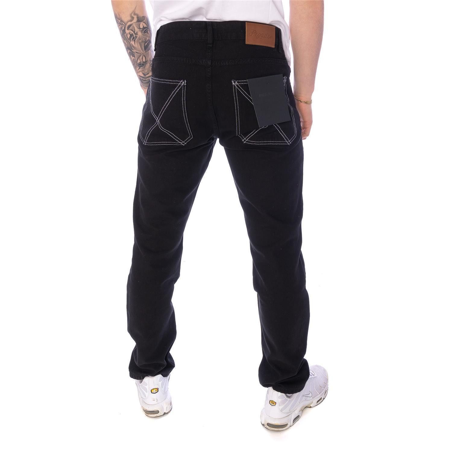 PEGADOR Relax-fit-Jeans Jeans Pegador Thadon Wide Dekorative Nähte