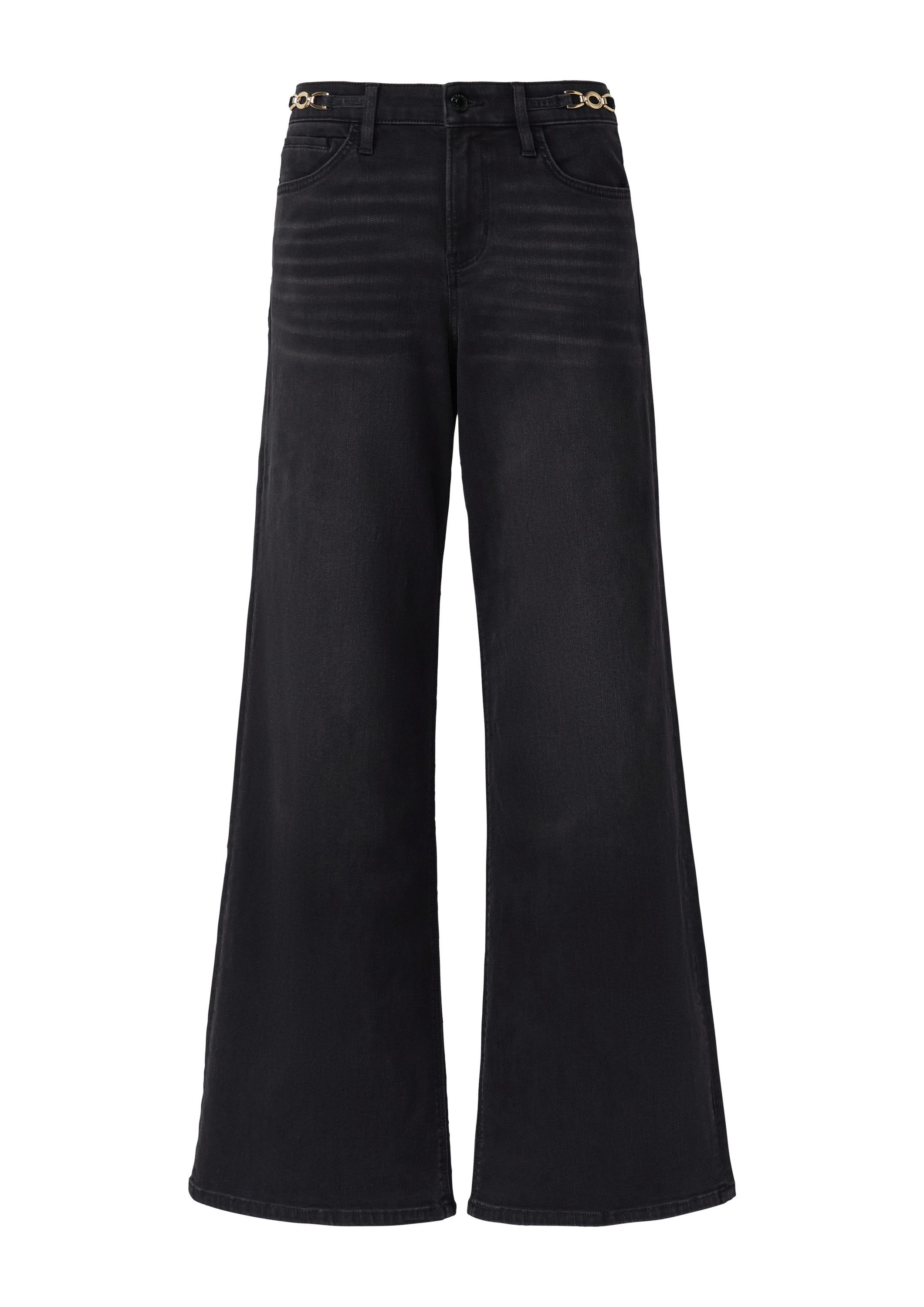 s.Oliver Weite Jeans Jeans-Hose SURI Jeans Suri / Regular Fit / Mid Rise / günstig online kaufen