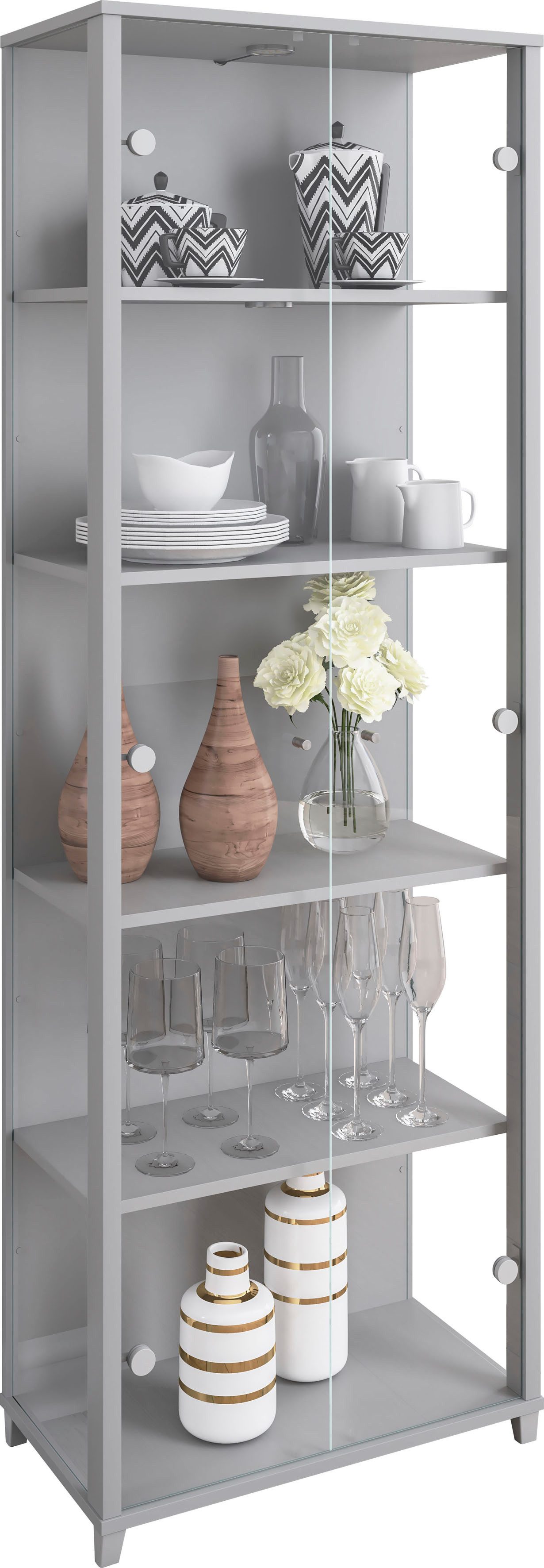 fif möbel Vitrine OPTIMA Standvitrine, Vitrinenschrank, günstig online kaufen