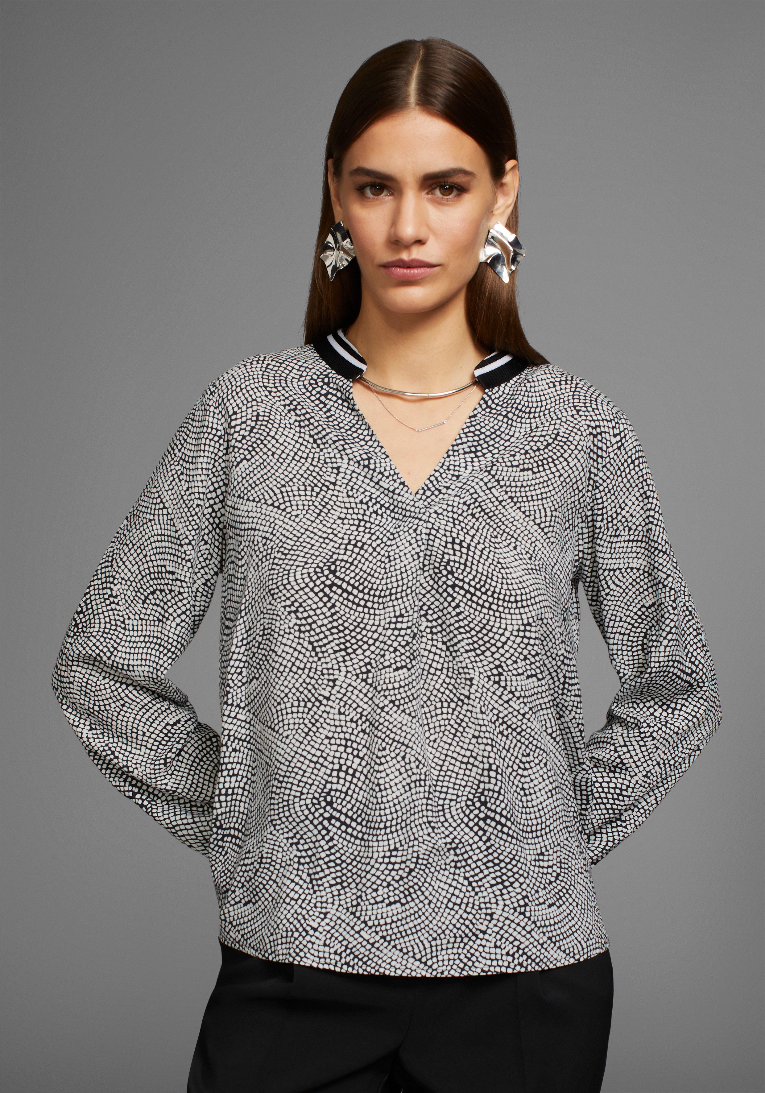 Druckbluse