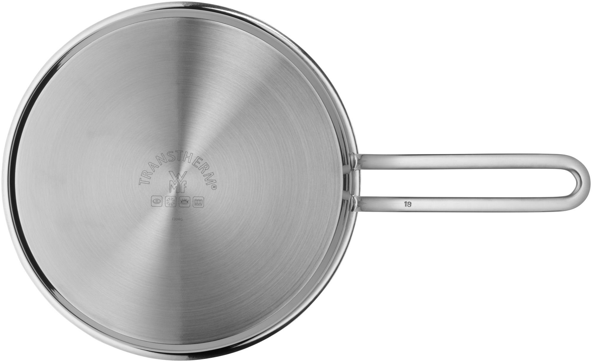 WMF Bratpfanne Mini Stielpfanne, 18 cm, Cromargan® Edelstahl rostfrei 18/10 (1-tlg., 18 cm)
