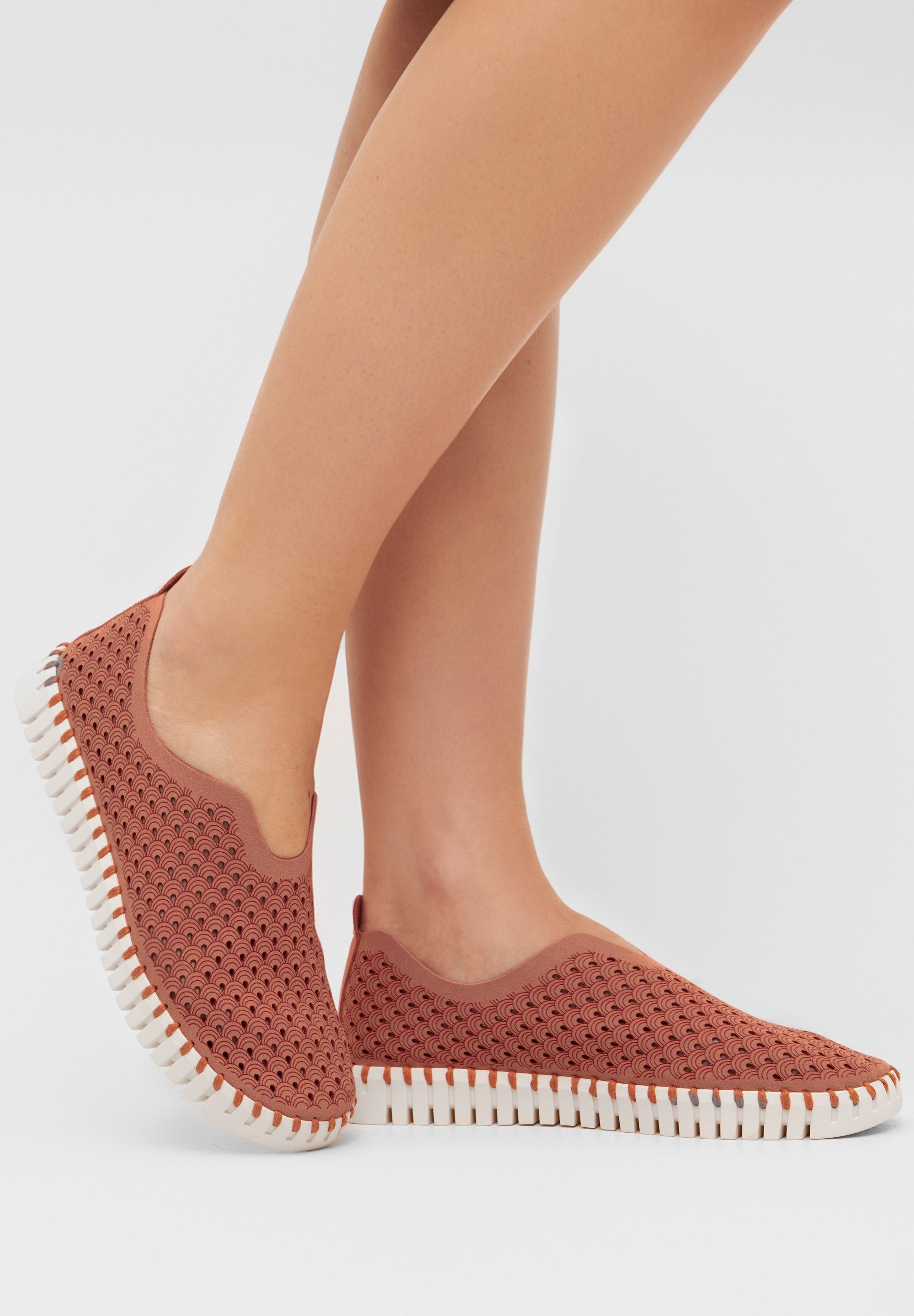 Ilse Jacobsen TULIP3275 Sneaker Plateausohle, atmungsaktive Mikrofaser, hoher Tragekomfort