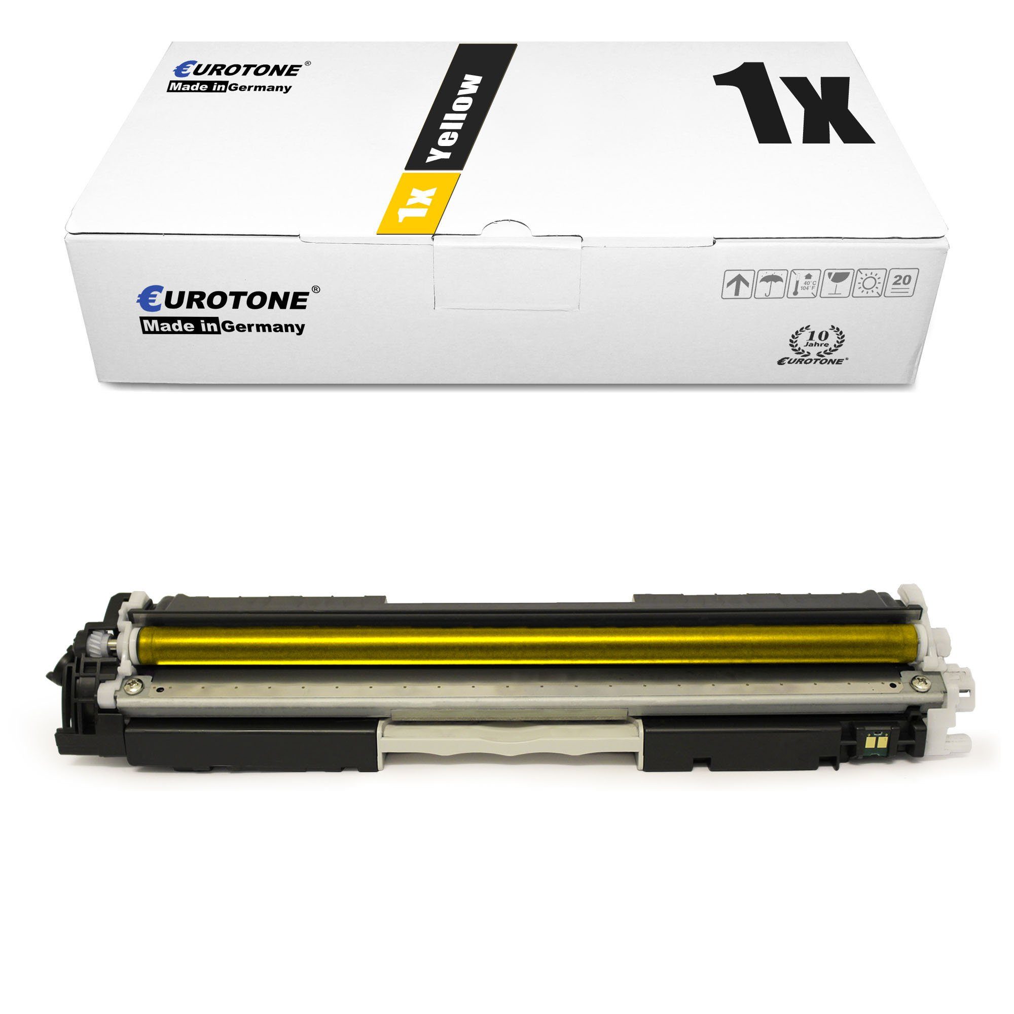 177 ersetzt Eurotone 176 CF352A HP fr Toner M Yellow Tonerkartusche 130A