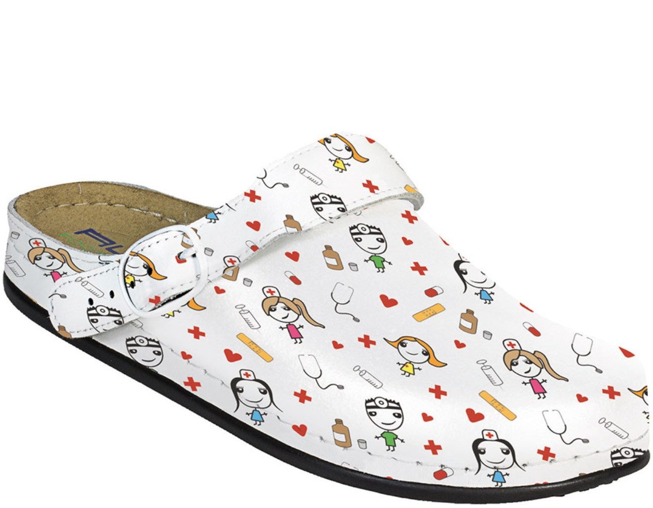 AWC Tiefbettsandalen 12052-57-20 medical Berufsschuh (Medical) rutschfest