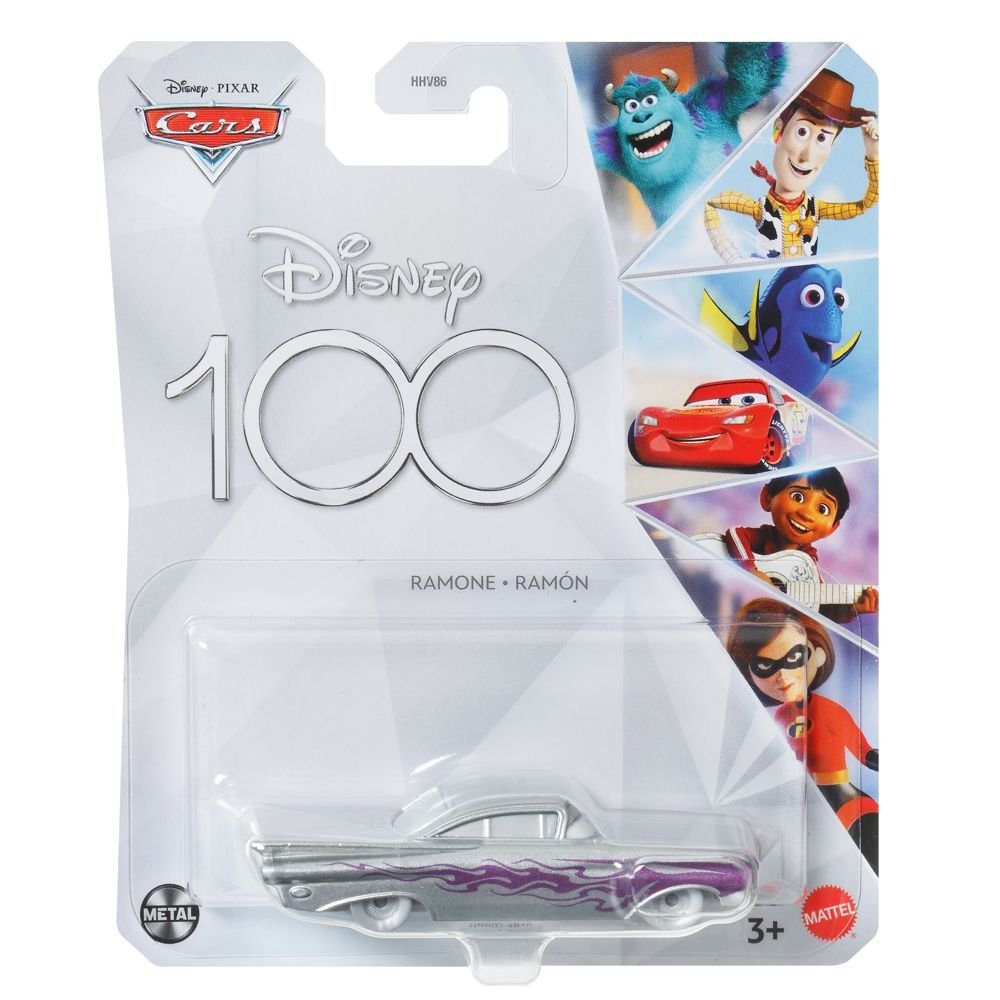 Disney Disney Cast 100 Spielzeug-Rennwagen Cars Fahrzeuge Cars Mattel Jahre Ramone 1:55 Autos Edition