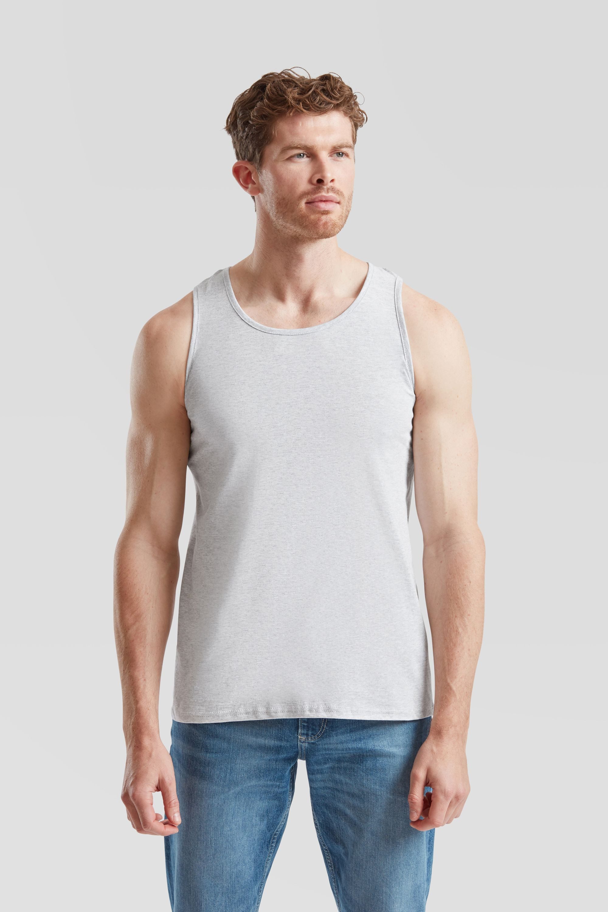 Fruit of the Loom Rundhalsshirt Fruit of the Loom Valueweight Athletic Vest – Bild 3 von 5