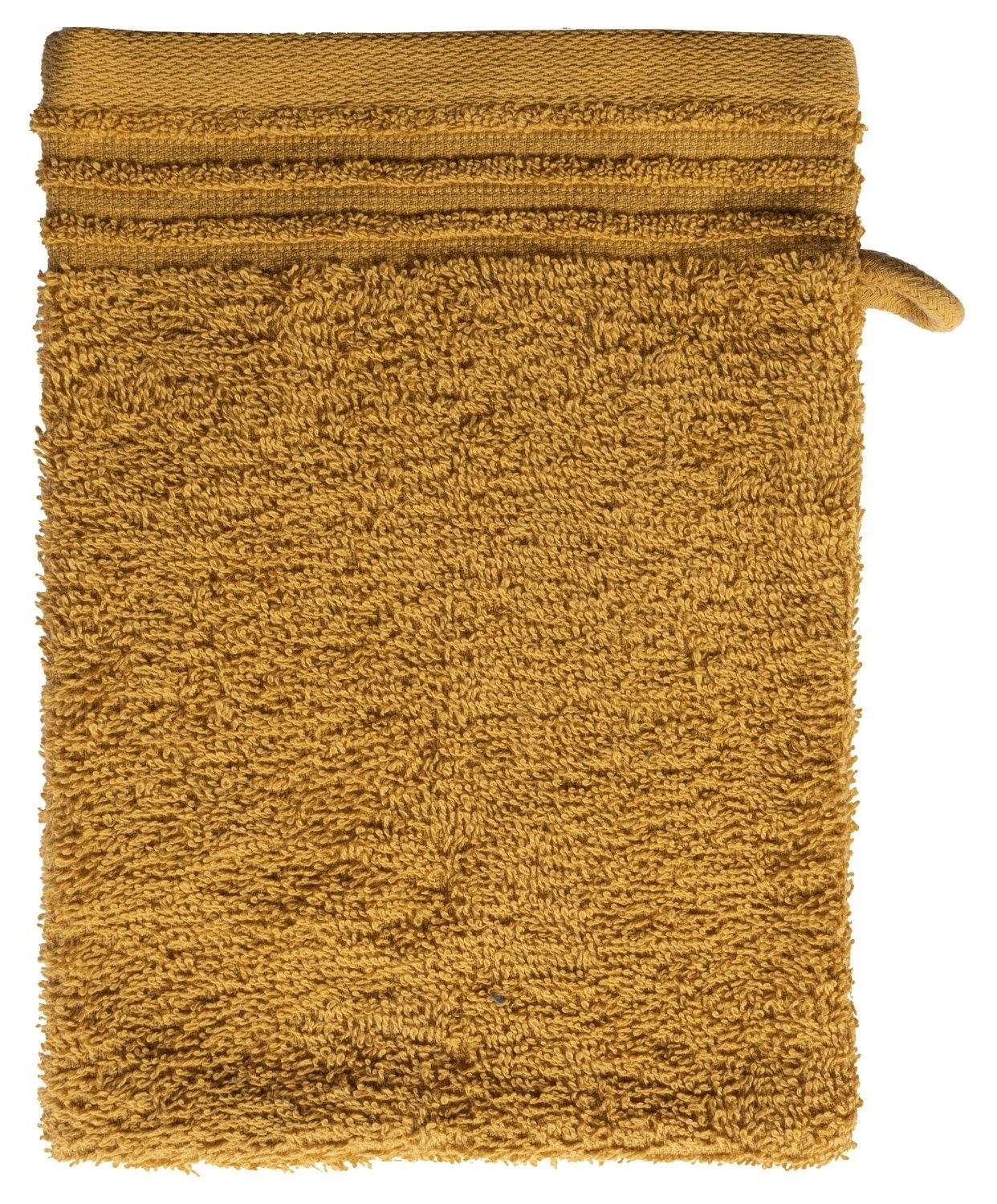 Waschhandschuh Waschhandschuh HAMBURG, Gelb, B 16 cm, L 21 cm