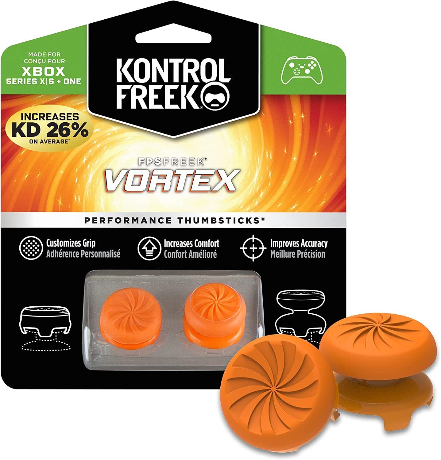 KontrolFreek Tastatur-Tastenkappen KontrolFreek FPS Freek Vortex für Xbox One und Xbox Series X
