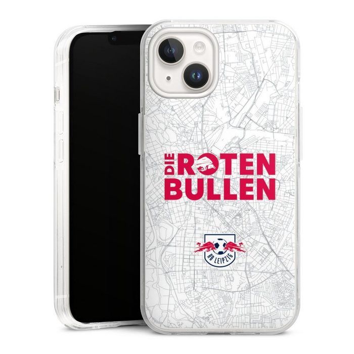 DeinDesign Handyhülle Die Roten Bullen RB Leipzig Apple iPhone 14 Hülle Bumper Case Handy Schutzhülle Smartphone Cover