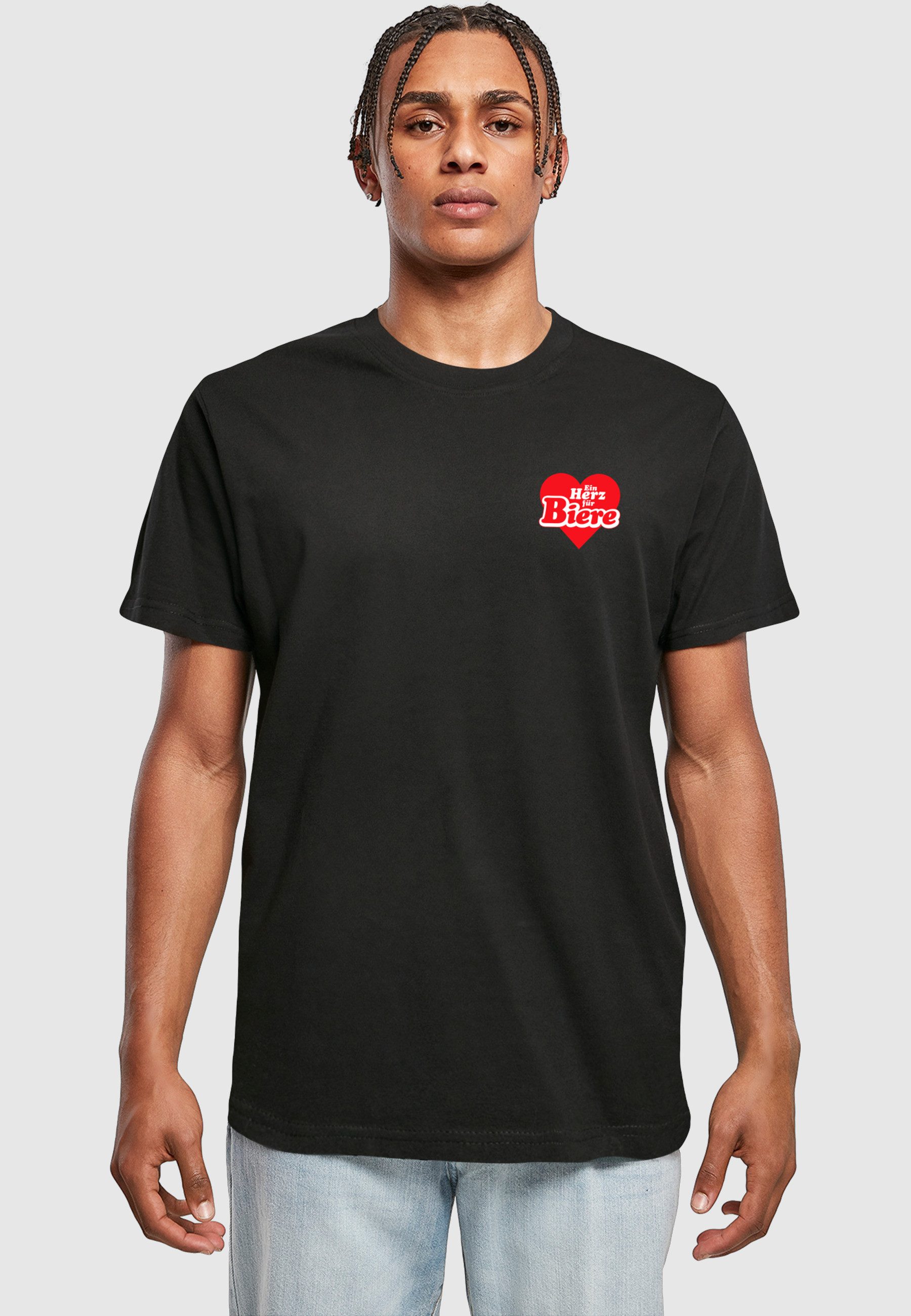 MisterTee T-Shirt MisterTee Bierherz Tee (1-tlg)