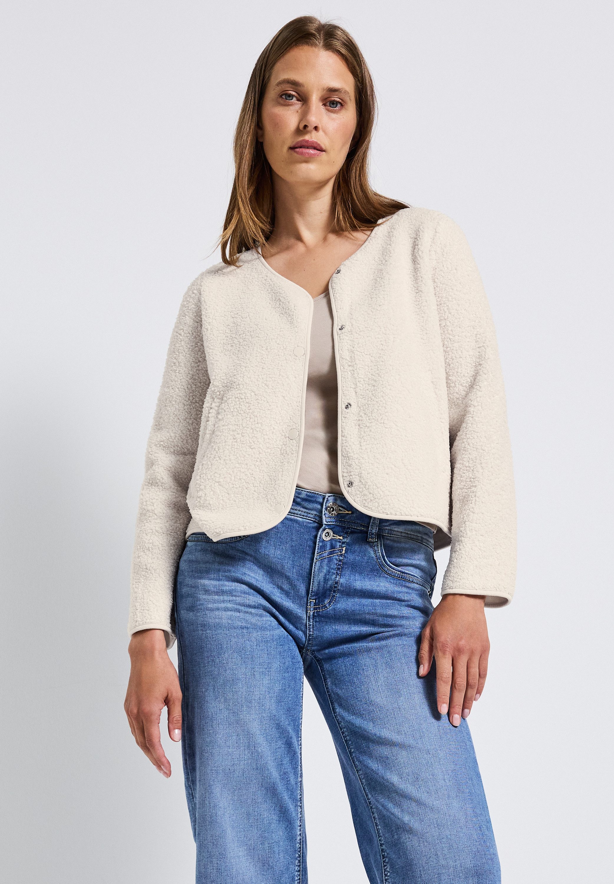 STREET ONE Cardigan in Unifarbe günstig online kaufen