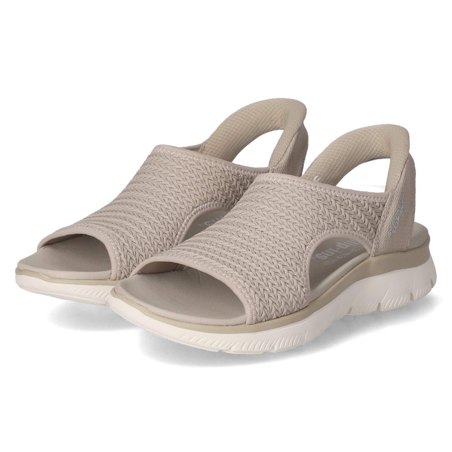 Skechers Skechers 119519 TPE Damen Textil taupe Sandalette günstig online kaufen