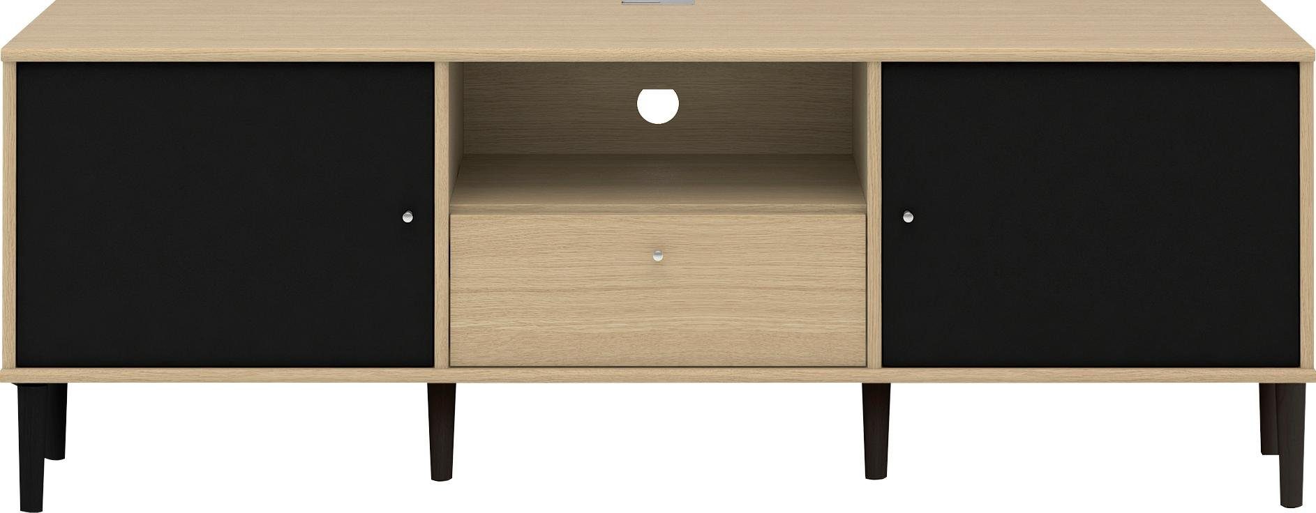 Hammel Furniture Farben, cm 14 in schwarz (6 mehreren stk), Bein, Holz, Stützfuß, Höche: Mistral Möbelfuß