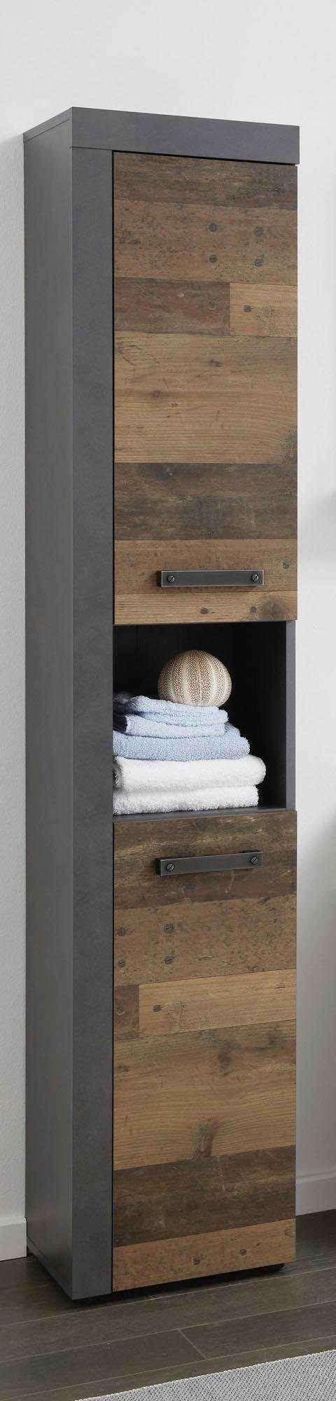 INOSIGN Hochschrank Ilana Hochschrank mit 2 Türen & 1 Fach - (B/T/H) 36/31/184 cm