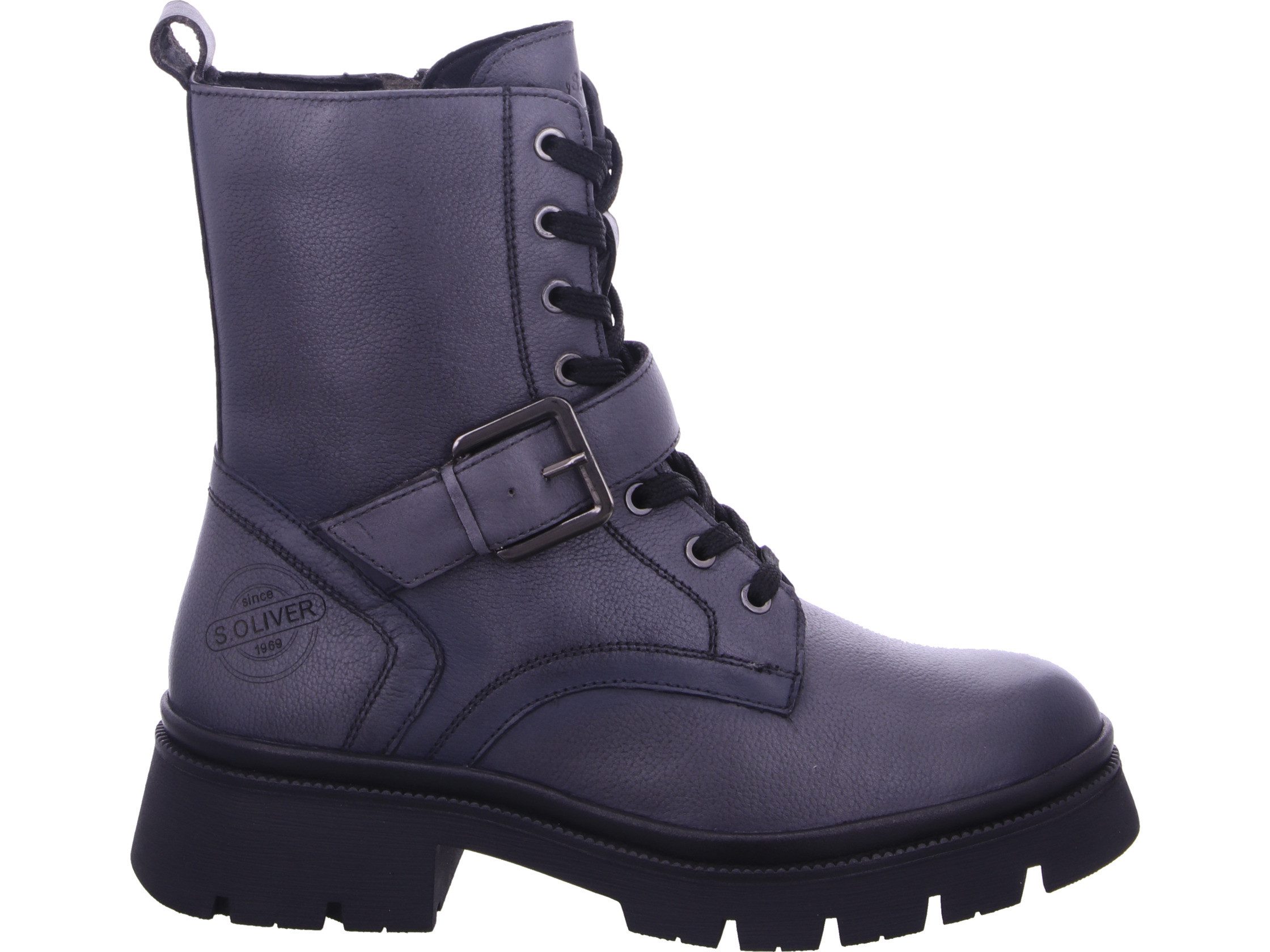 s.Oliver Schnürboots echtes Leder