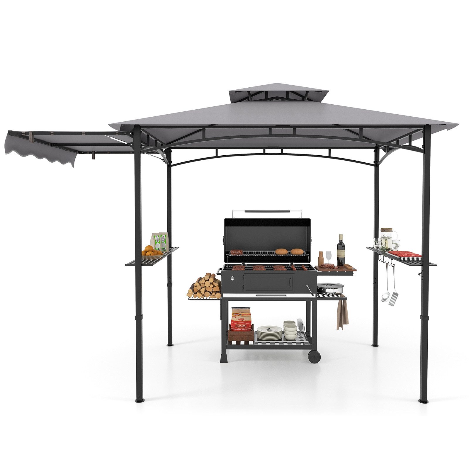 COSTWAY Grillpavillon, 318 x 153 x günstig online kaufen