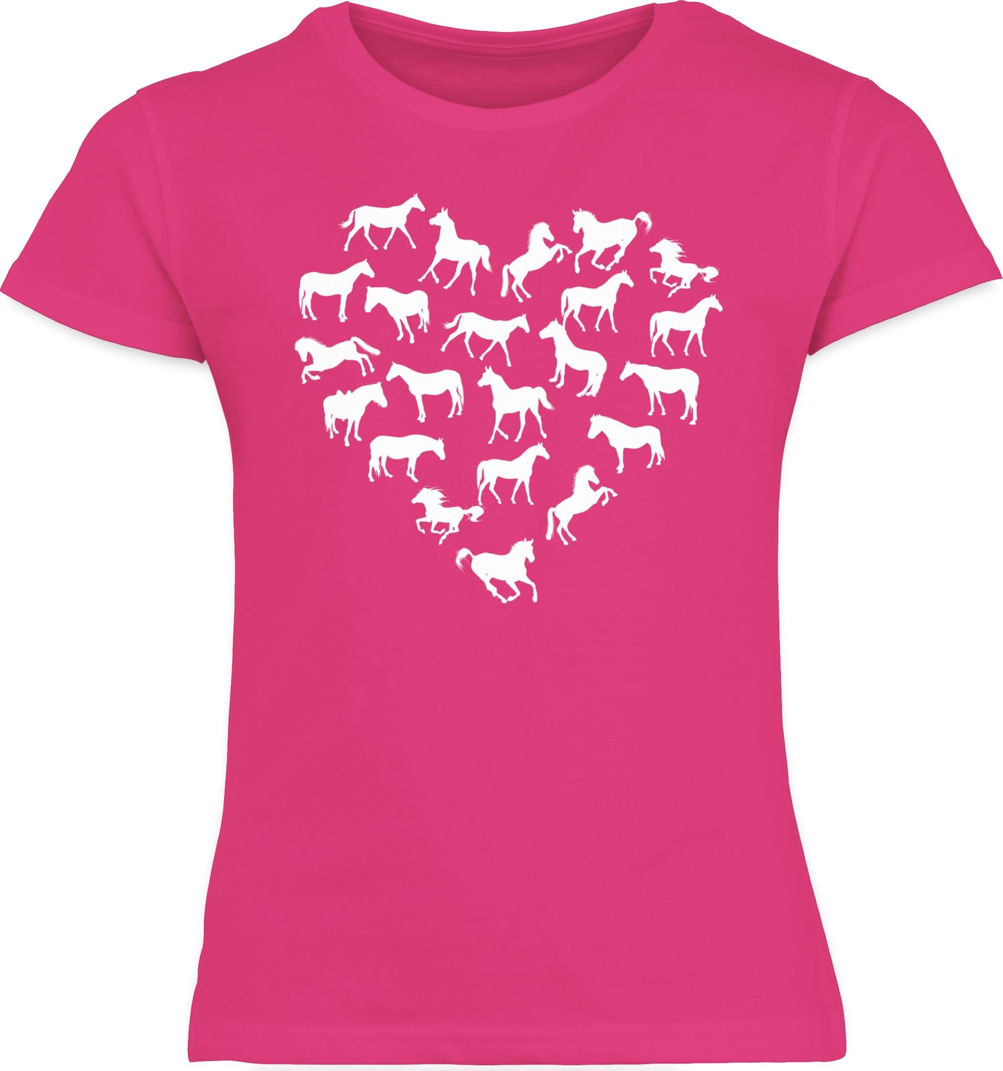 T-Shirt Pferdeherz