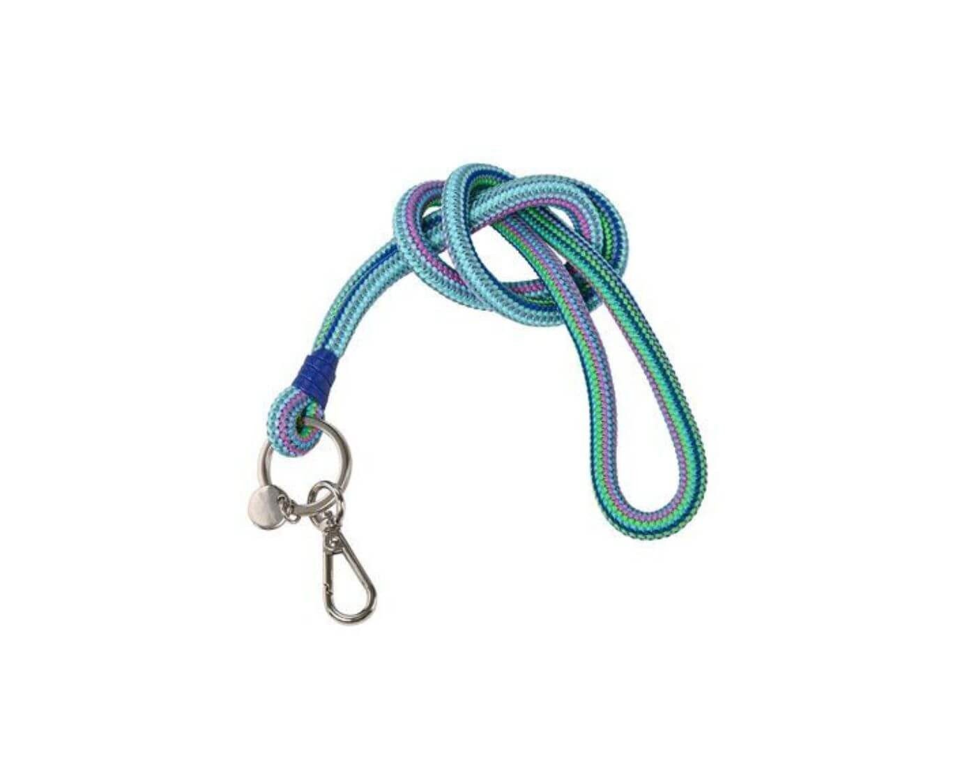 Giftcompany Schlüsselanhänger Metropolitan Lanyard, rainbow blue/silber