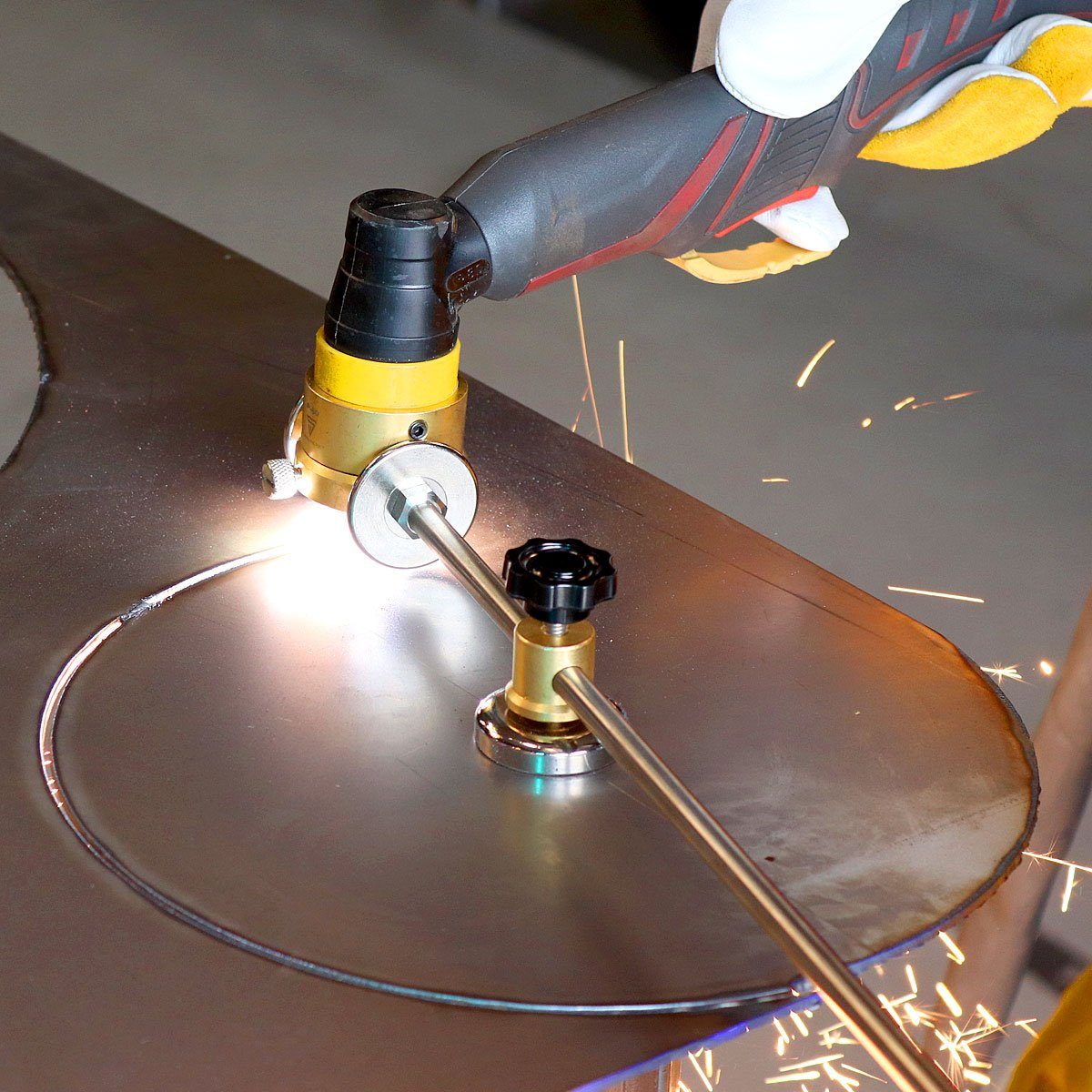 STAHLWERK Kreisschneider Kreisschneider für P-80 Plasmabrenner, (Packung, 1-tlg), mit Pilotzündung