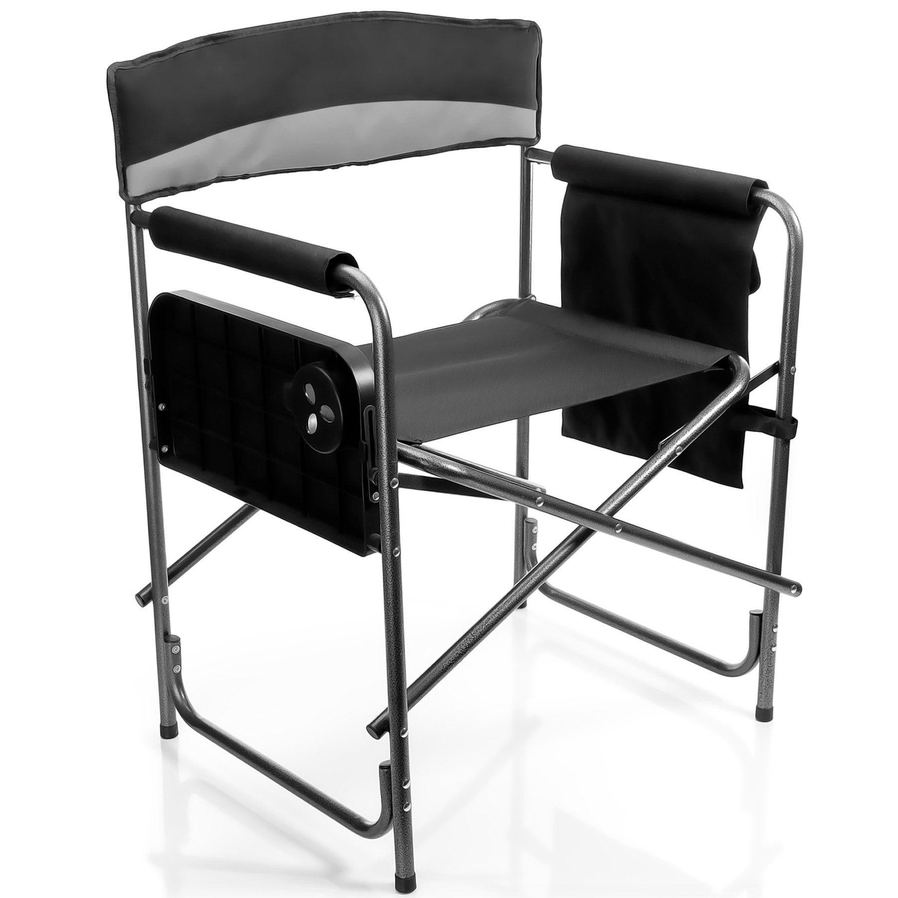 BigDean Campingstuhl Klappstuhl belastbar bis 150kg mit Klapptisch – mit Ge günstig online kaufen