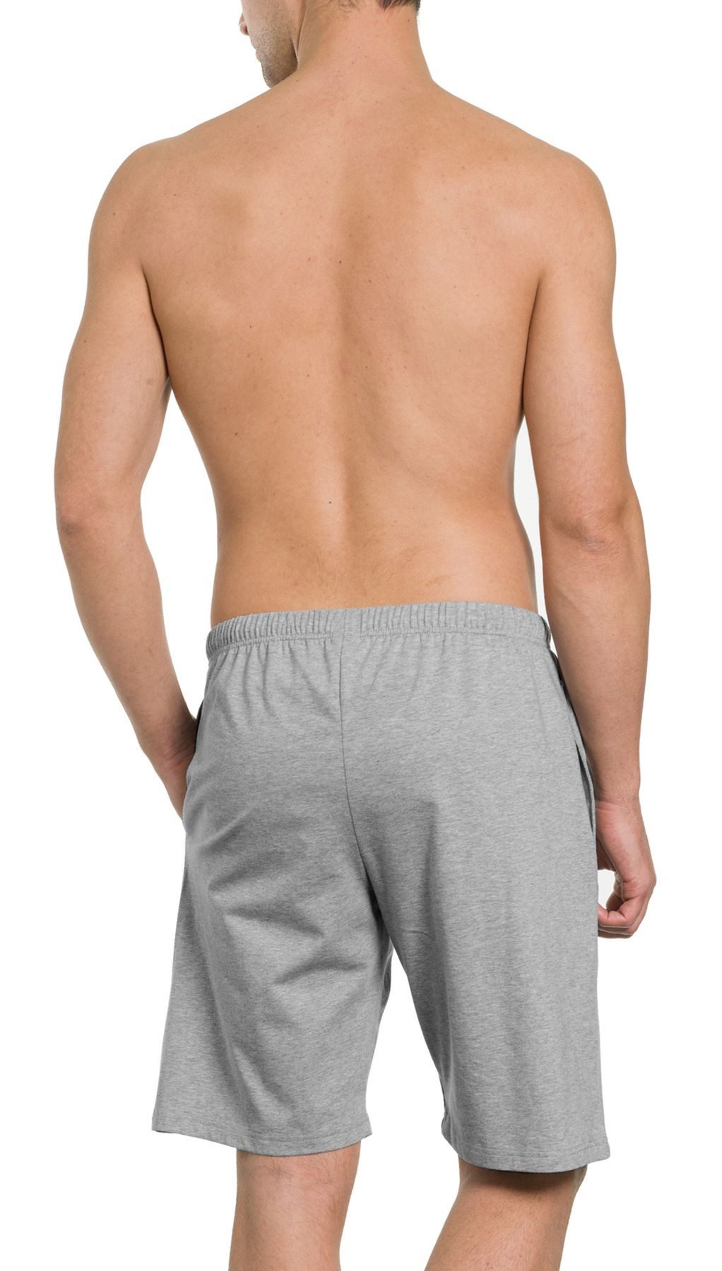 HAASIS Bodywear 1919 Bermudas Herren Jerseybermuda 77112863-graumeliert (1- günstig online kaufen