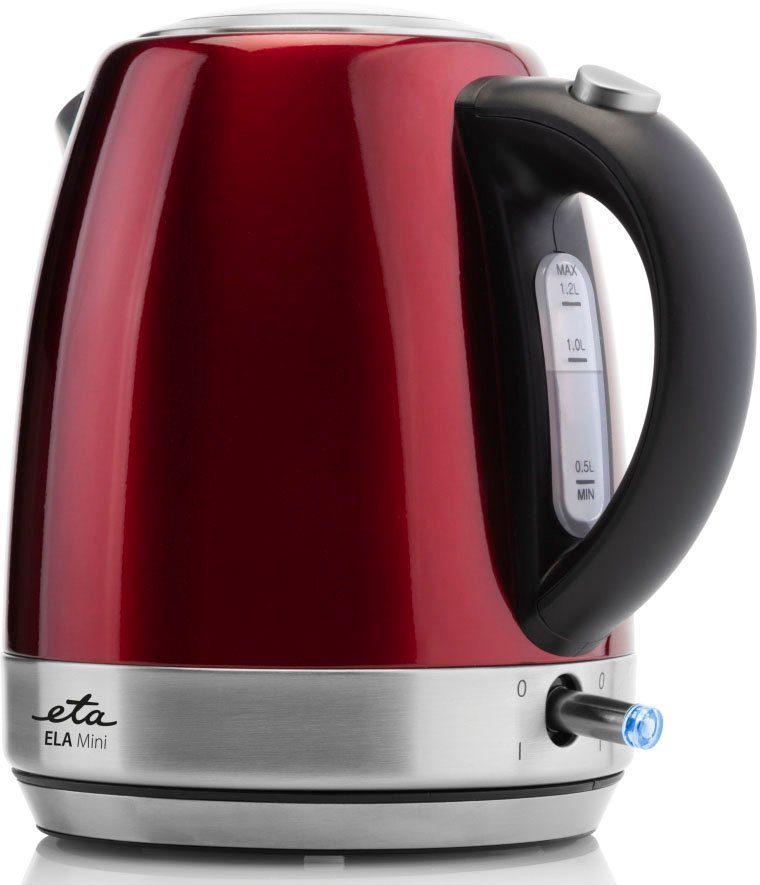 eta Wasserkocher Ela Mini ETA859990010, 1,2 l, 2100 W, in Rot – Bild 2 von 5