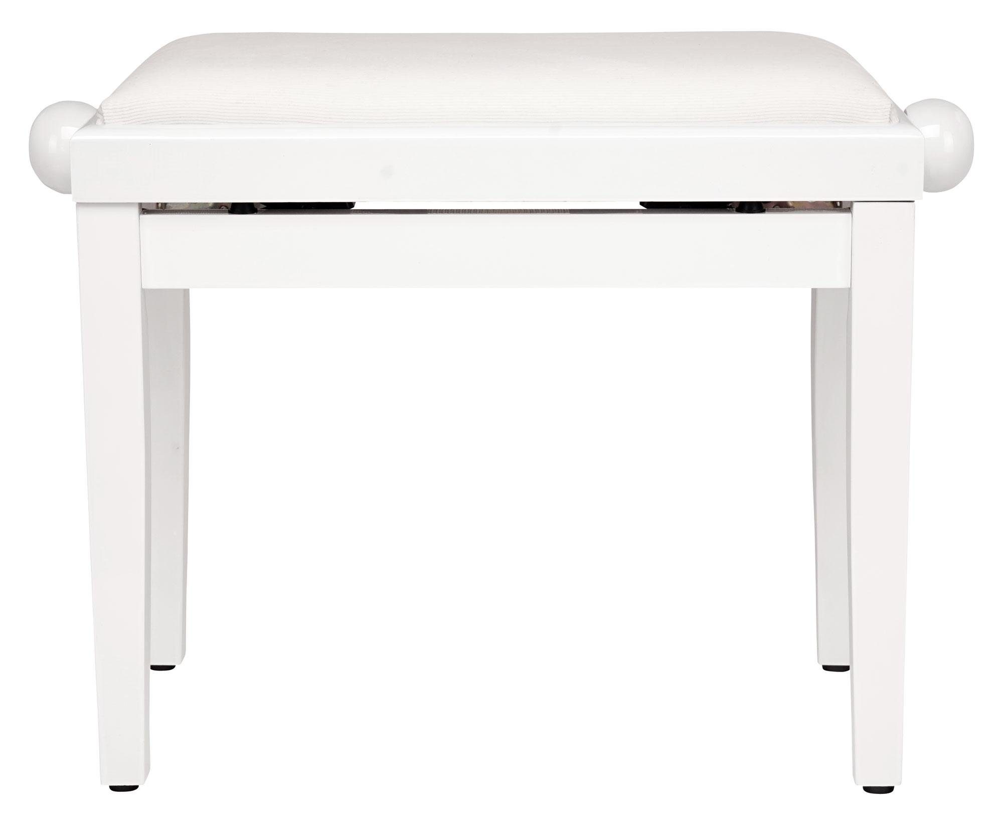 Classic Cantabile Klavierbank DP Pianobank - Höhenverstellbar von 47 bis 56 cm (Hochwertiger Sitzkomfort, 1-St., Sitzfläche 55 x 32 cm), Leichtgängige Spindelmechanik