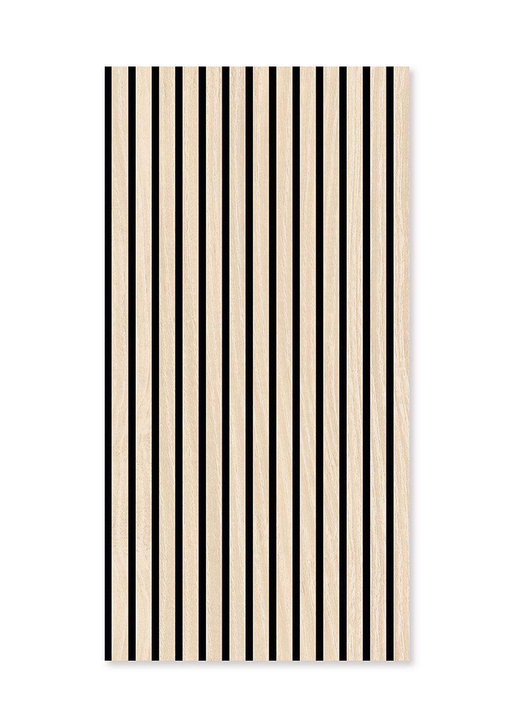 LEISTENHAMMER DER SOCKELLEISTEN SHOP Wandpaneel Wandpaneel Akustikpaneel Wilunga 104x52 Holz natur 3D Paneel Akustik, BxL: 52x104 cm, (1-tlg) Eliminiert Raumschall - verbessert die Raumakustik