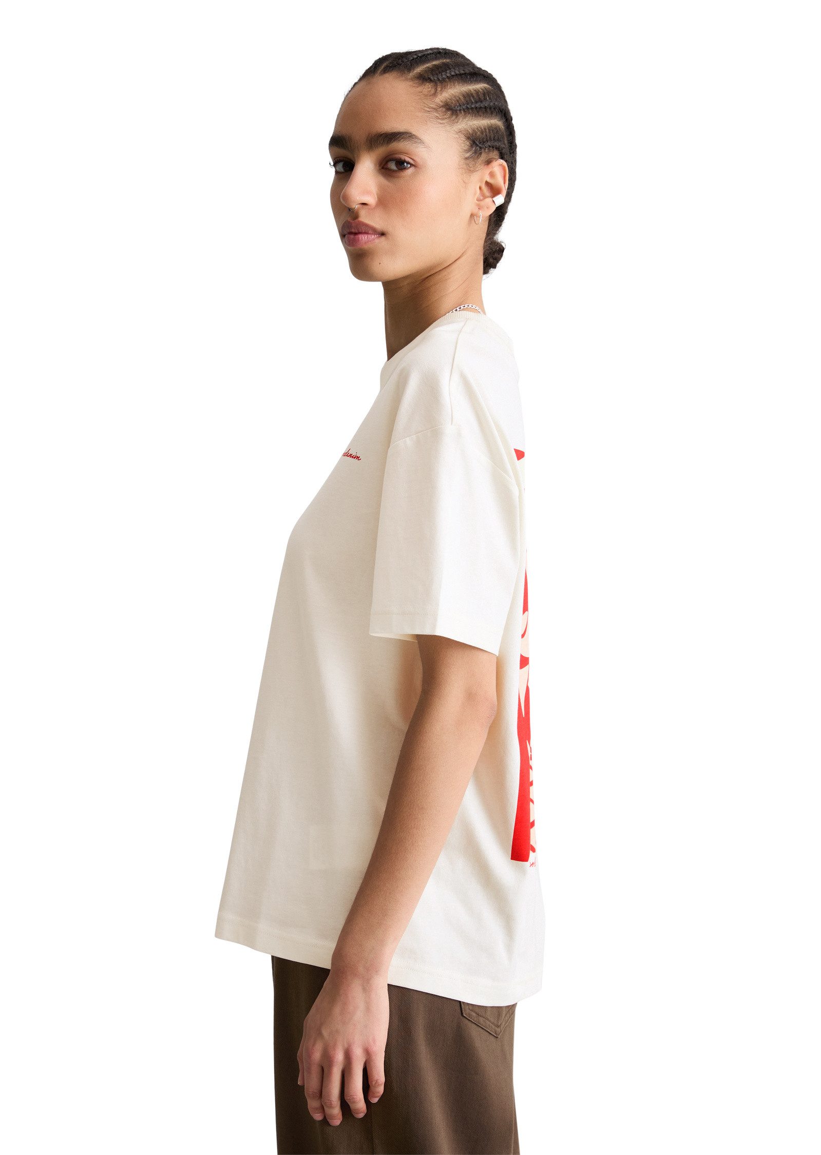 Marc O'Polo DENIM T-Shirt mit Rückenprint