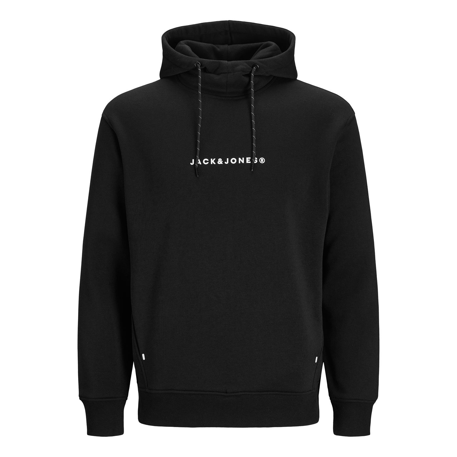 Jack & Jones Kapuzensweatshirt JJTree Sweat Hood mit Markenschriftzug auf d günstig online kaufen