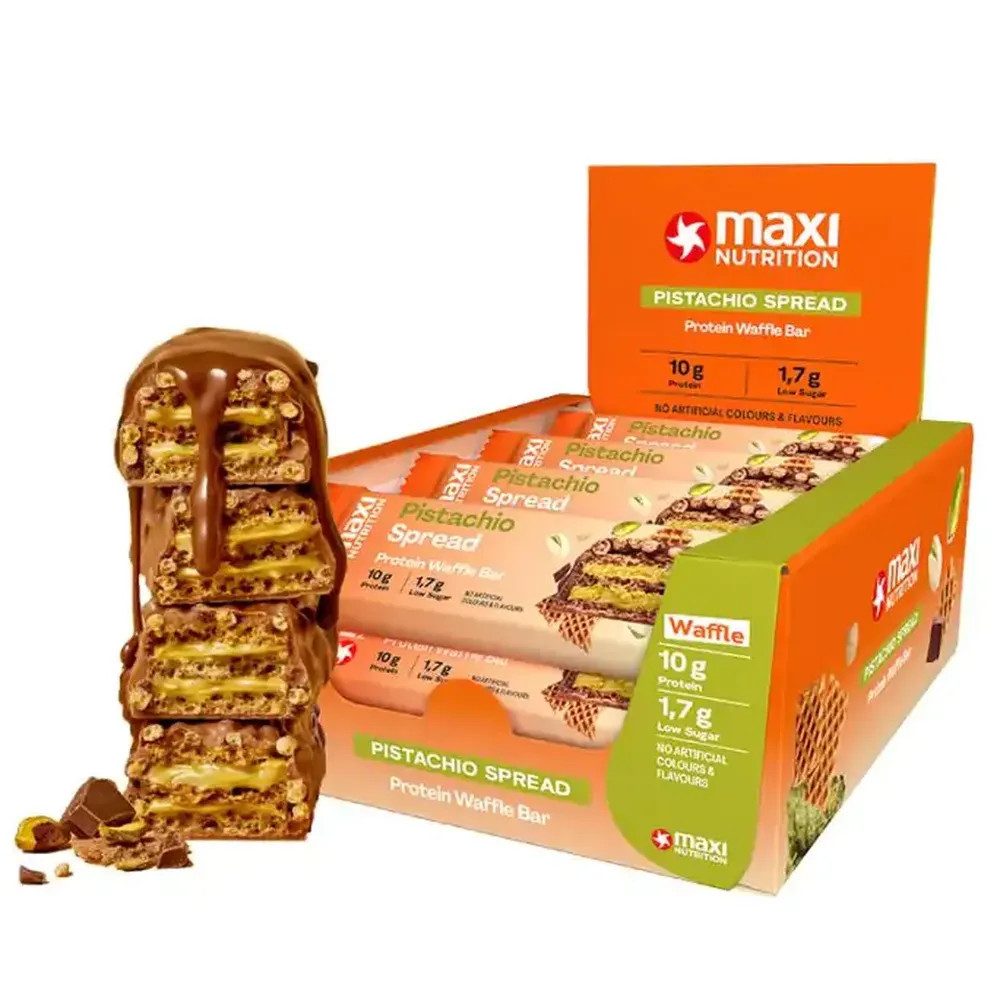 Maxi Nutrition MaxiNutrition Protein Waffle Bar 12x40g Riegel, 40.0 g
