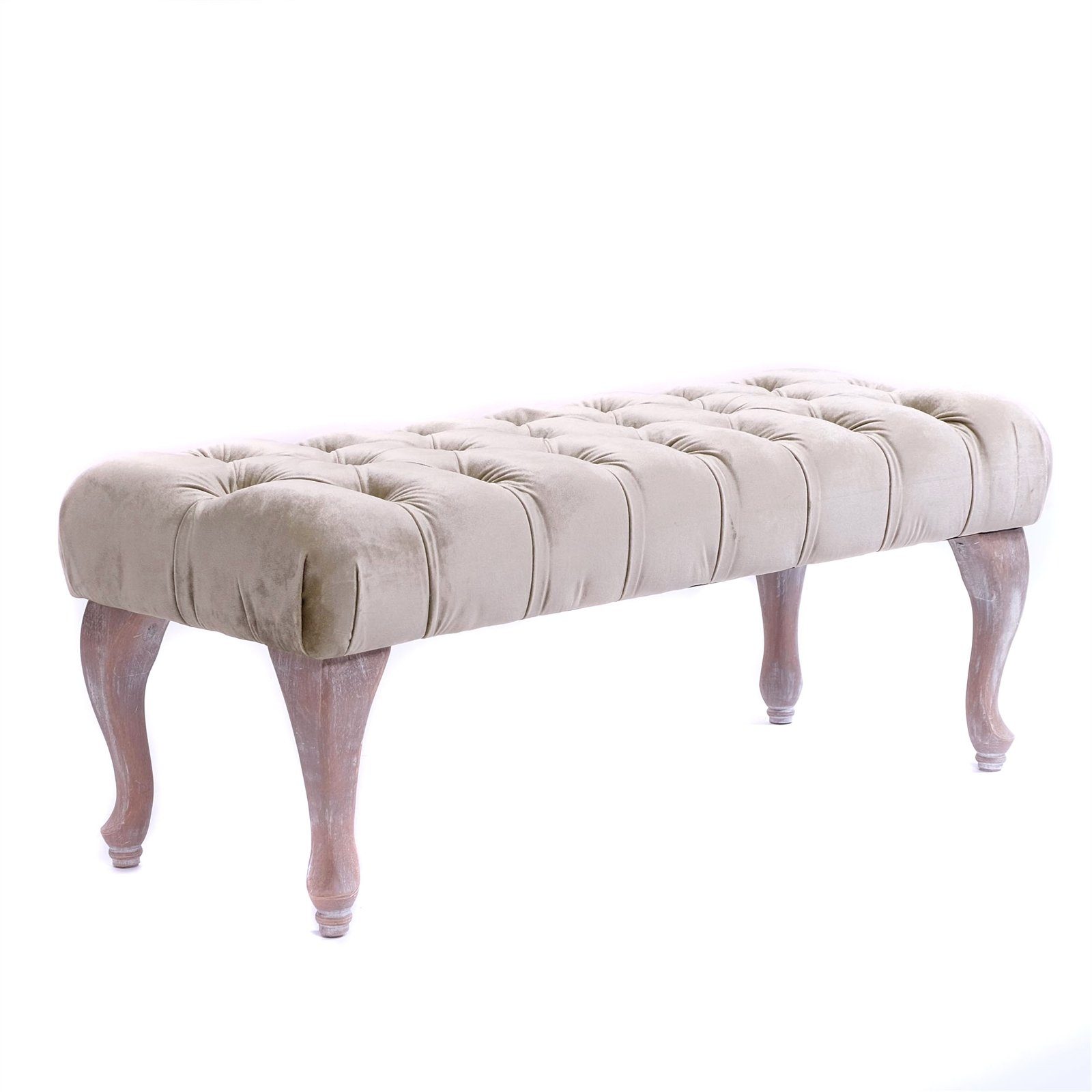 DESIGN DELIGHTS Polsterbank BAROCK POLSTERBANK "CHARLOTTE", Gold, 100 cm, Nostalgie Sitzbank. € 184,95