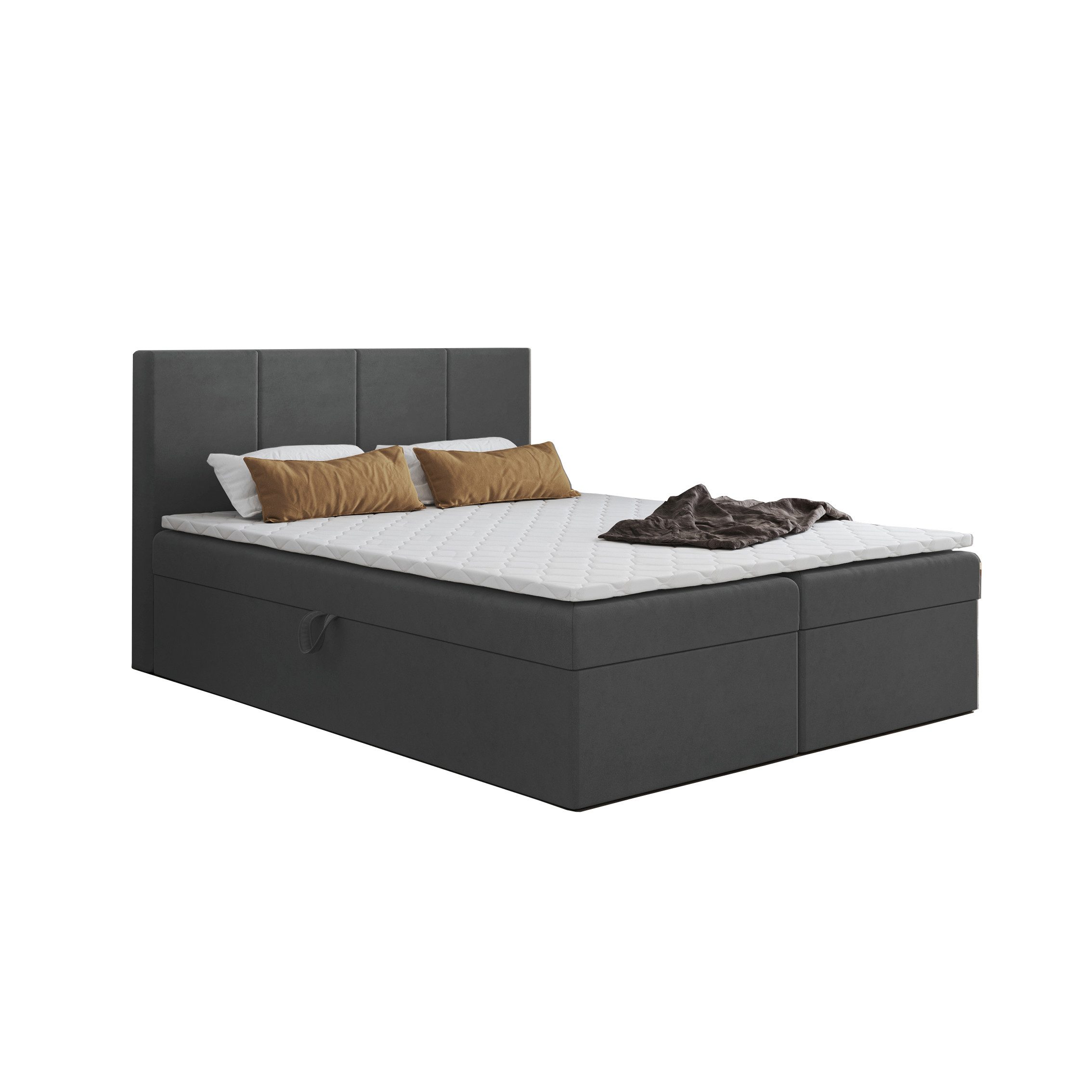 Godre Boxspringbett mit Bettkasten FARO 120x200 günstig online kaufen