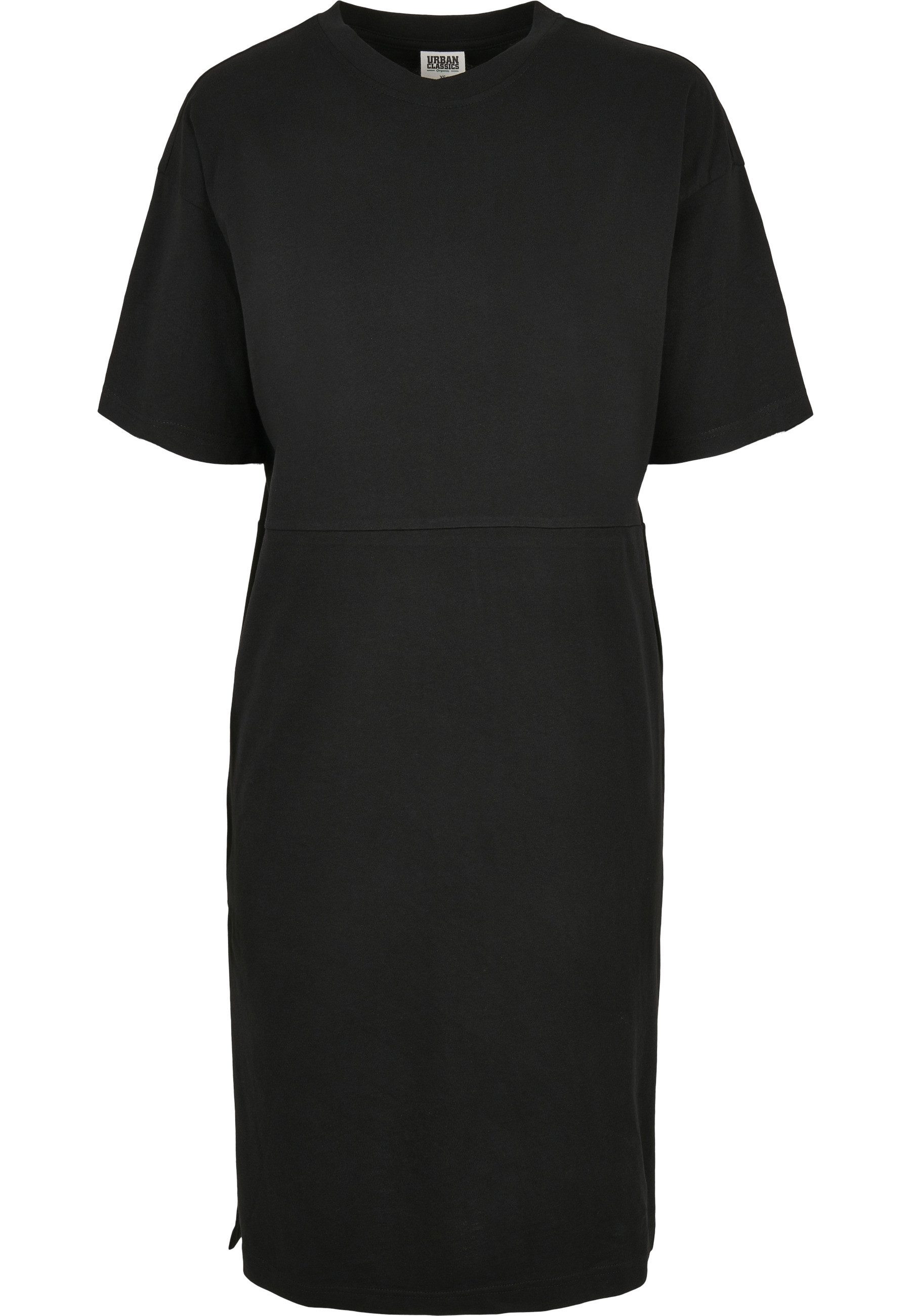 Urban Classics A-Linien-Kleid Urban Classics Damen Ladies Organic Oversized Slit Tee Dress (1-tlg)