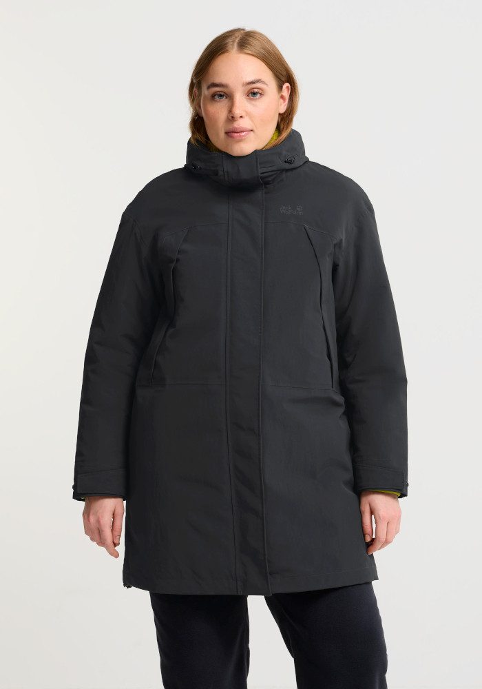 Jack Wolfskin Funktionsparka ICE FLARE PARKA W Winterparka, wasserdicht, warm