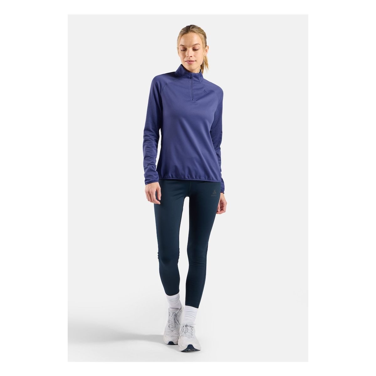Odlo Kapuzenpullover Zeroweight Warm Hochfunktionelle Damenbekleidung für Winteraktivitäten mit