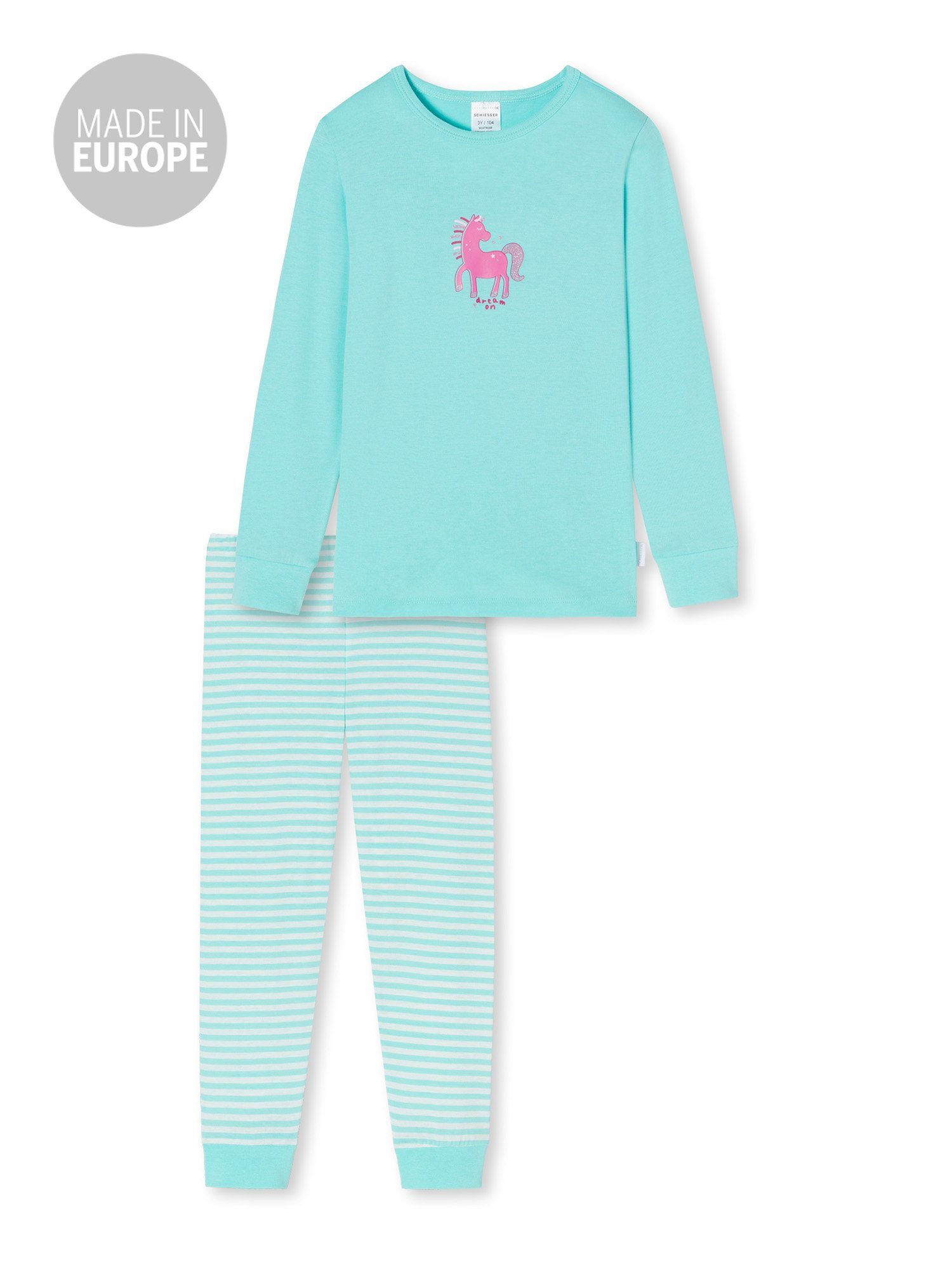 Schiesser Pyjama Basic Kids