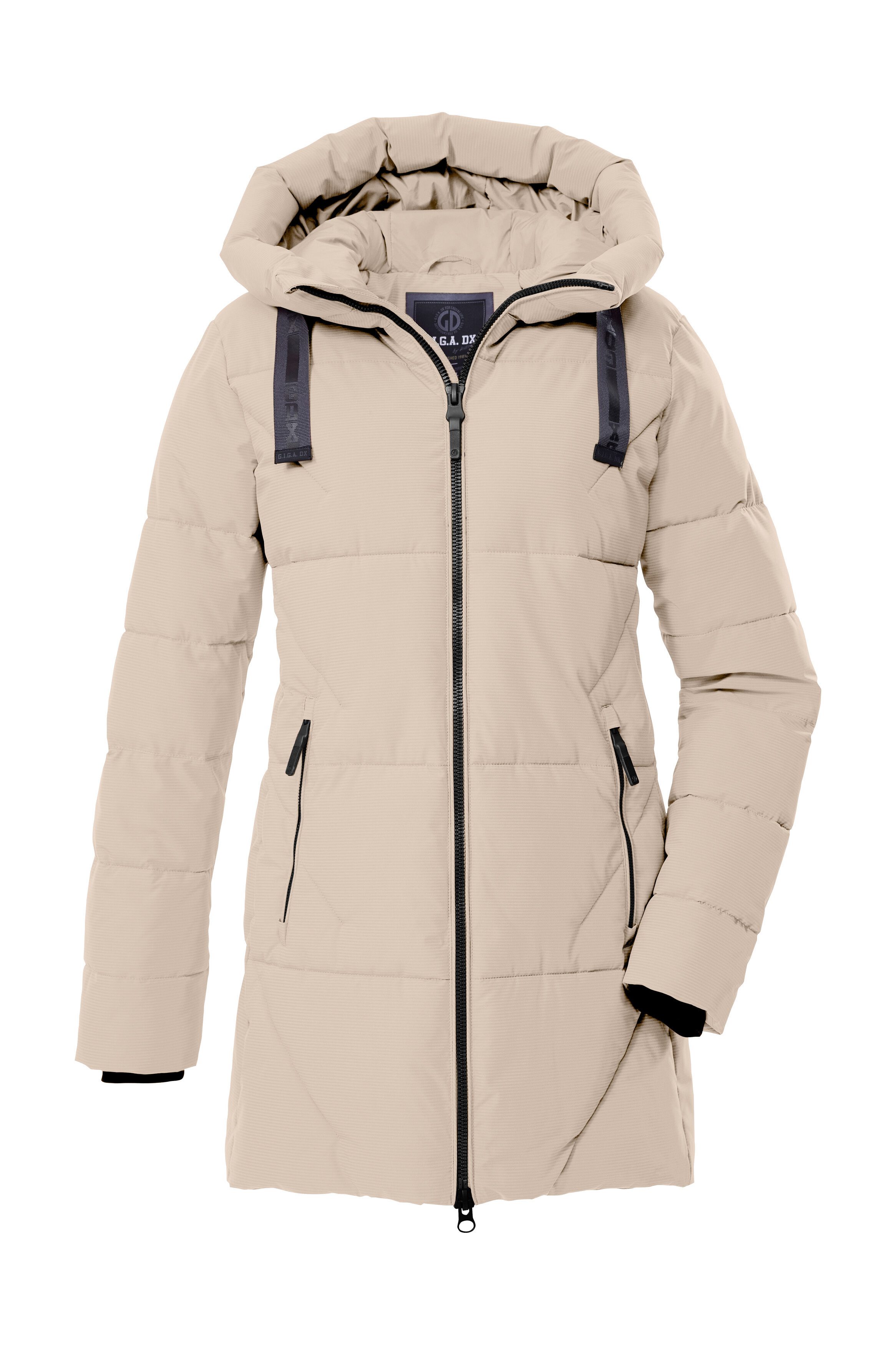 G.I.G.A. DX by killtec Steppmantel GW 30 WMN QLTD PRK Wasserabweisender, atmungsaktiver Steppparka mit großer Kapuze