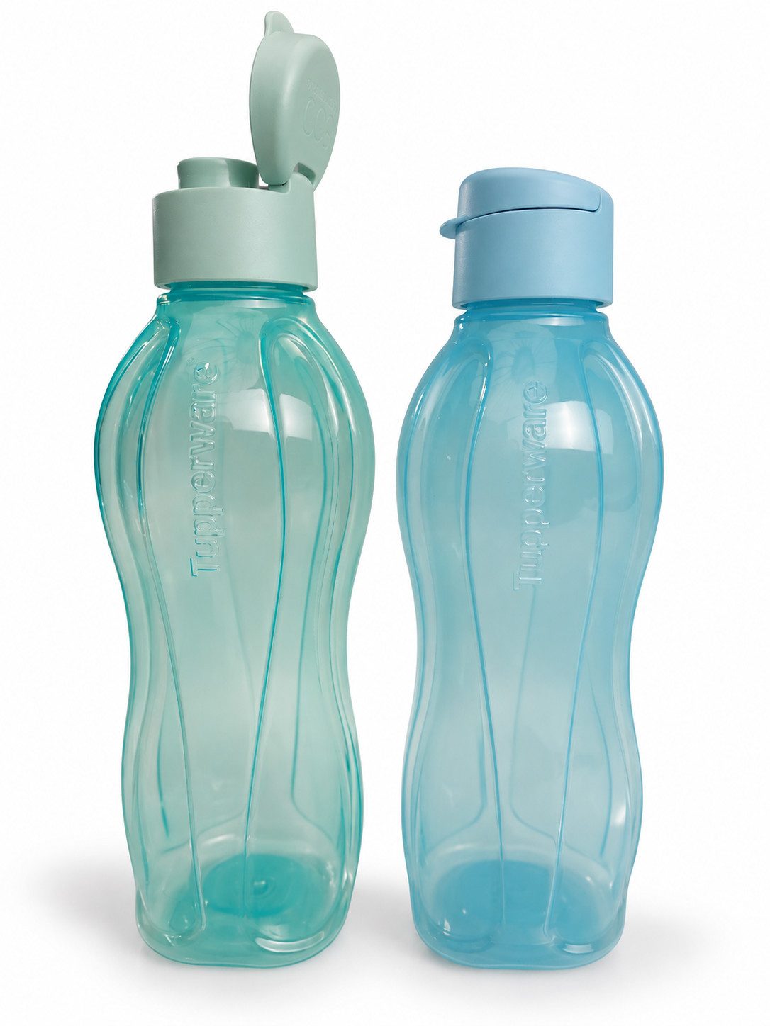 TUPPERWARE Trinkflasche Eco 750 ml grün + türkis