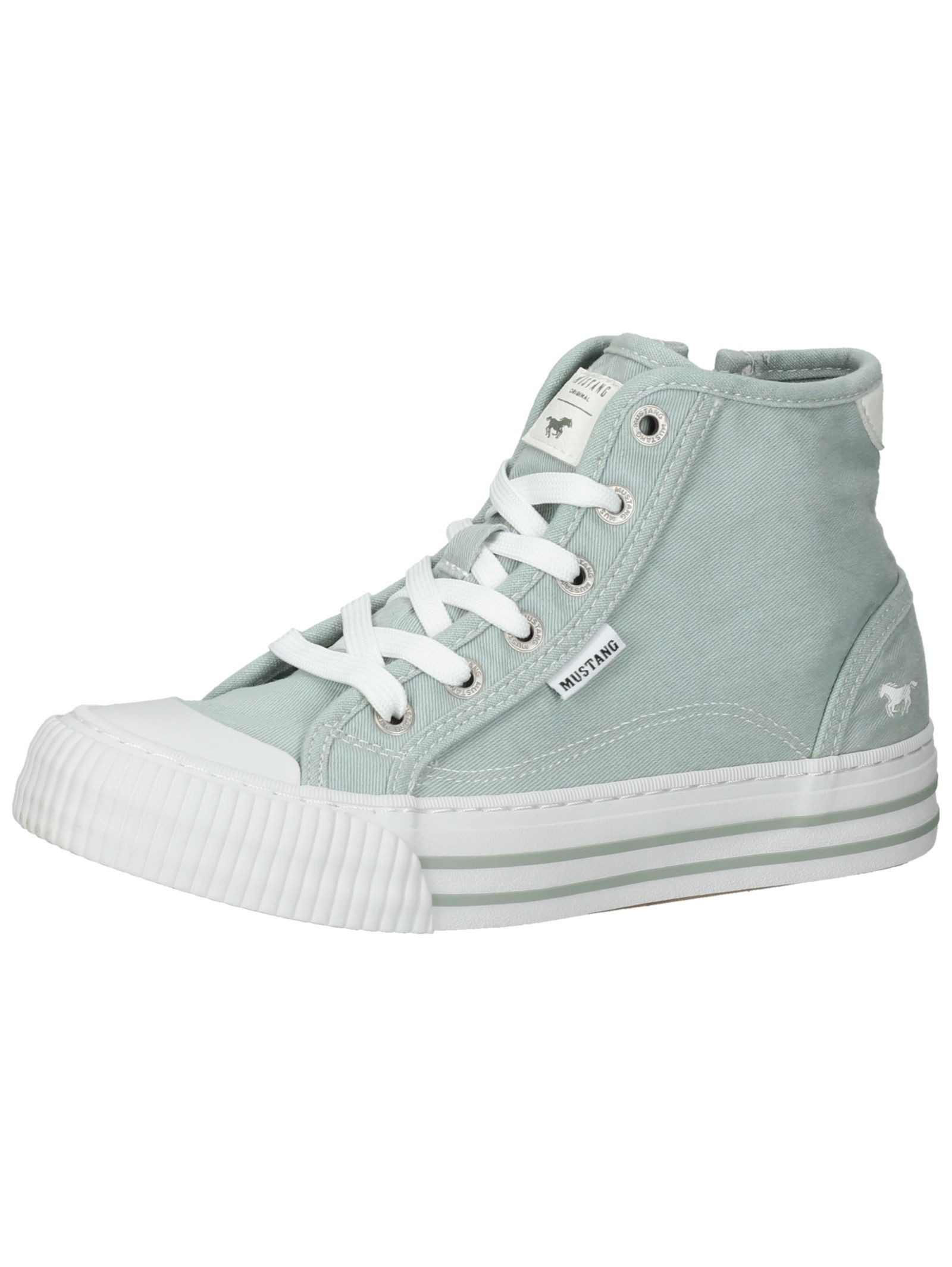 MUSTANG Sneaker Lederimitat/Textil . Sneaker