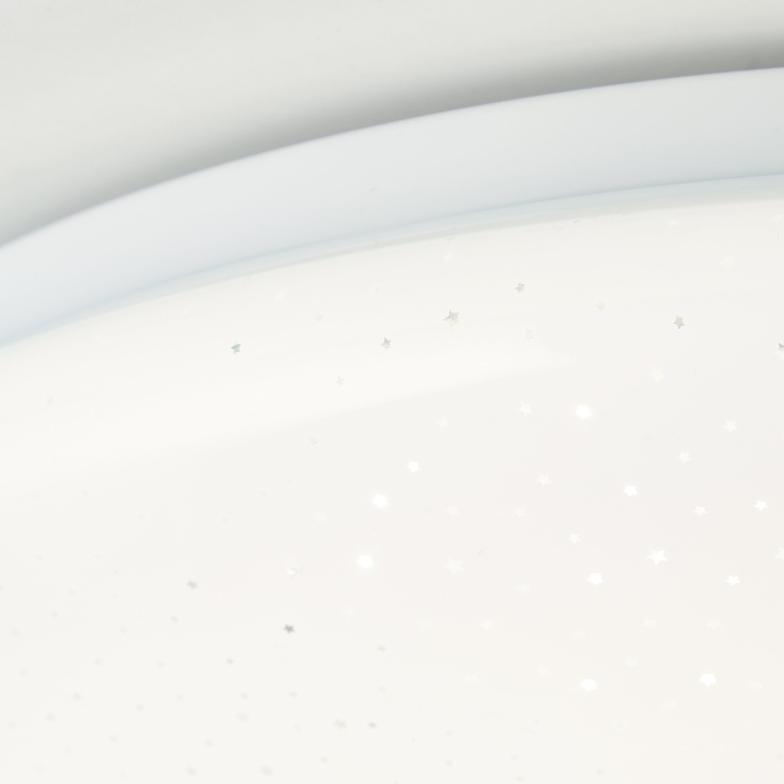 cm, Lightbox Wand- 2000 kaltweiß, lm Deckenleuchte, & LED LED Höhe, cm 12 Deckenlampe, integriert, Ø Sternenglanz, 38 fest Sternenglanz, LED
