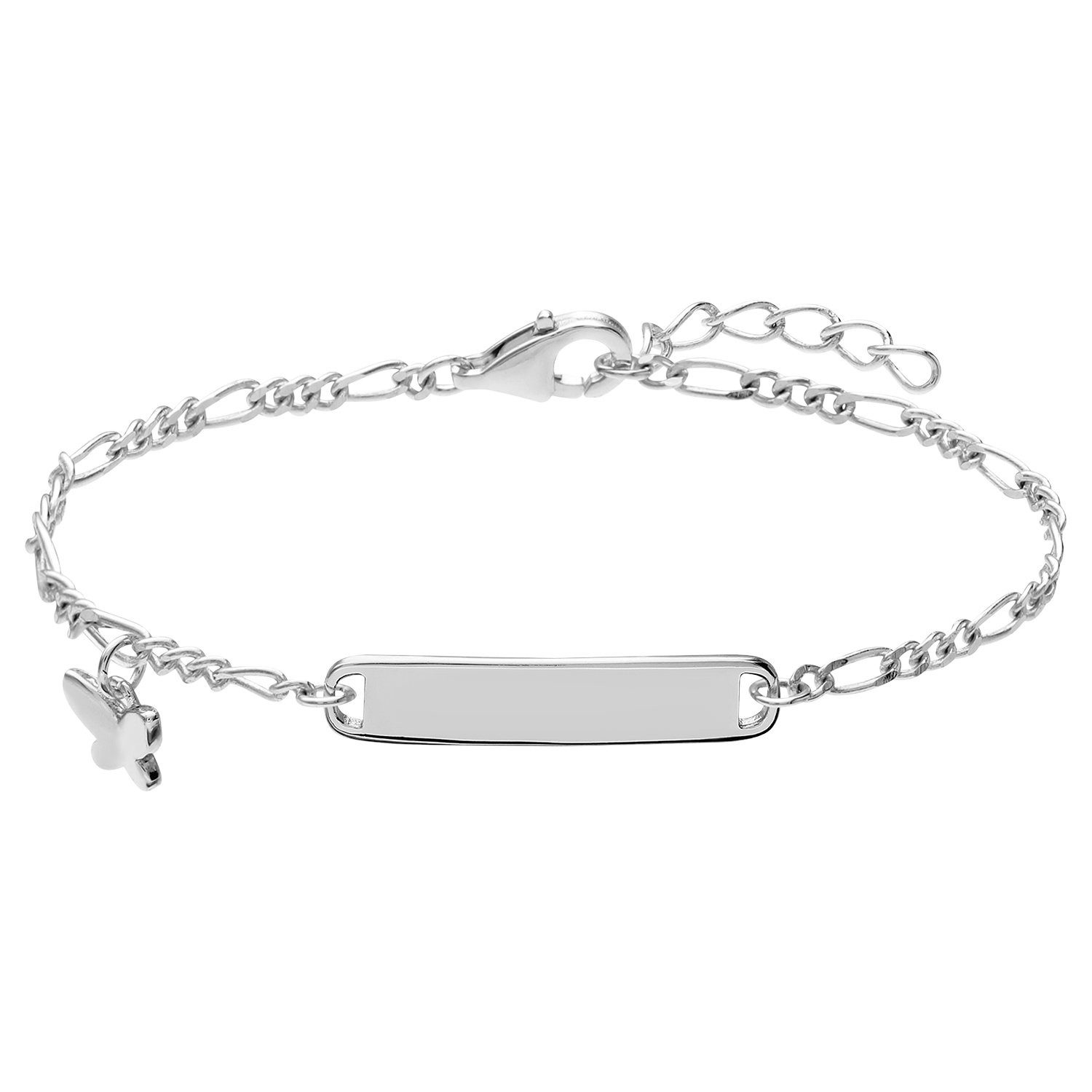 LUCARDI Armband mit Gravur Armband - 925 Silber - Silber - Kinder